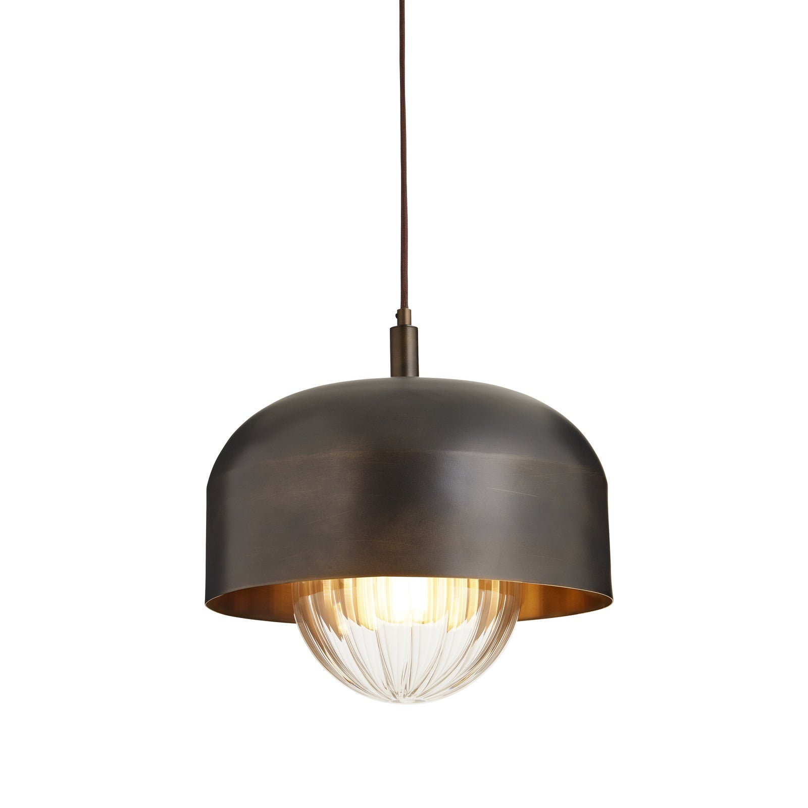Bourbon Reeded Pendant