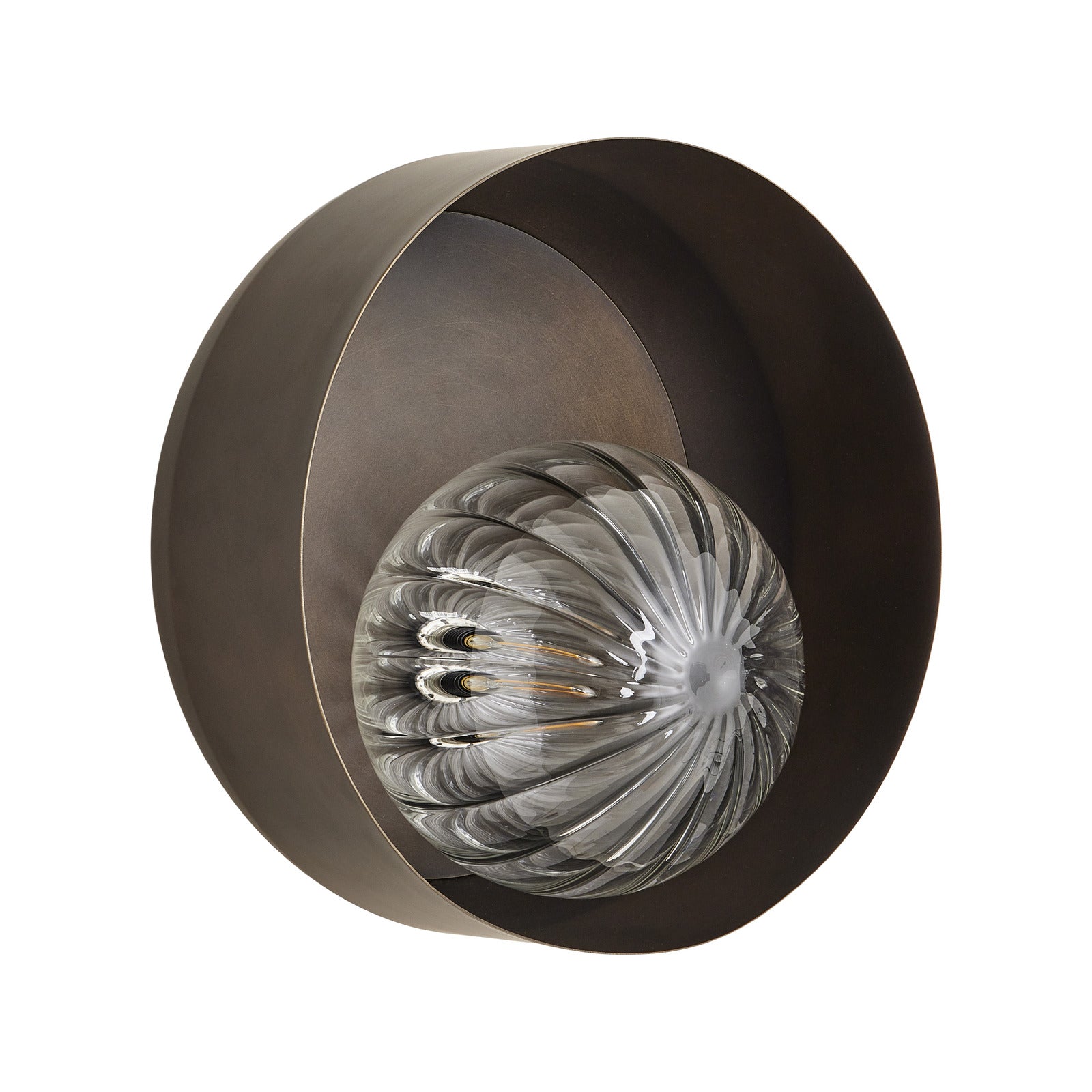 Bourbon Reeded Wall Light