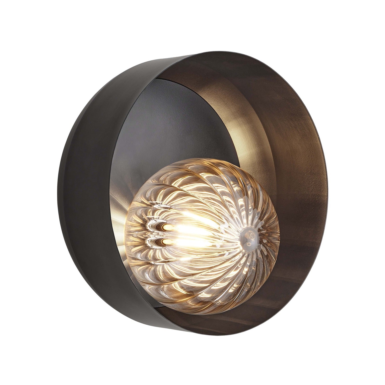 Bourbon Reeded Wall Light