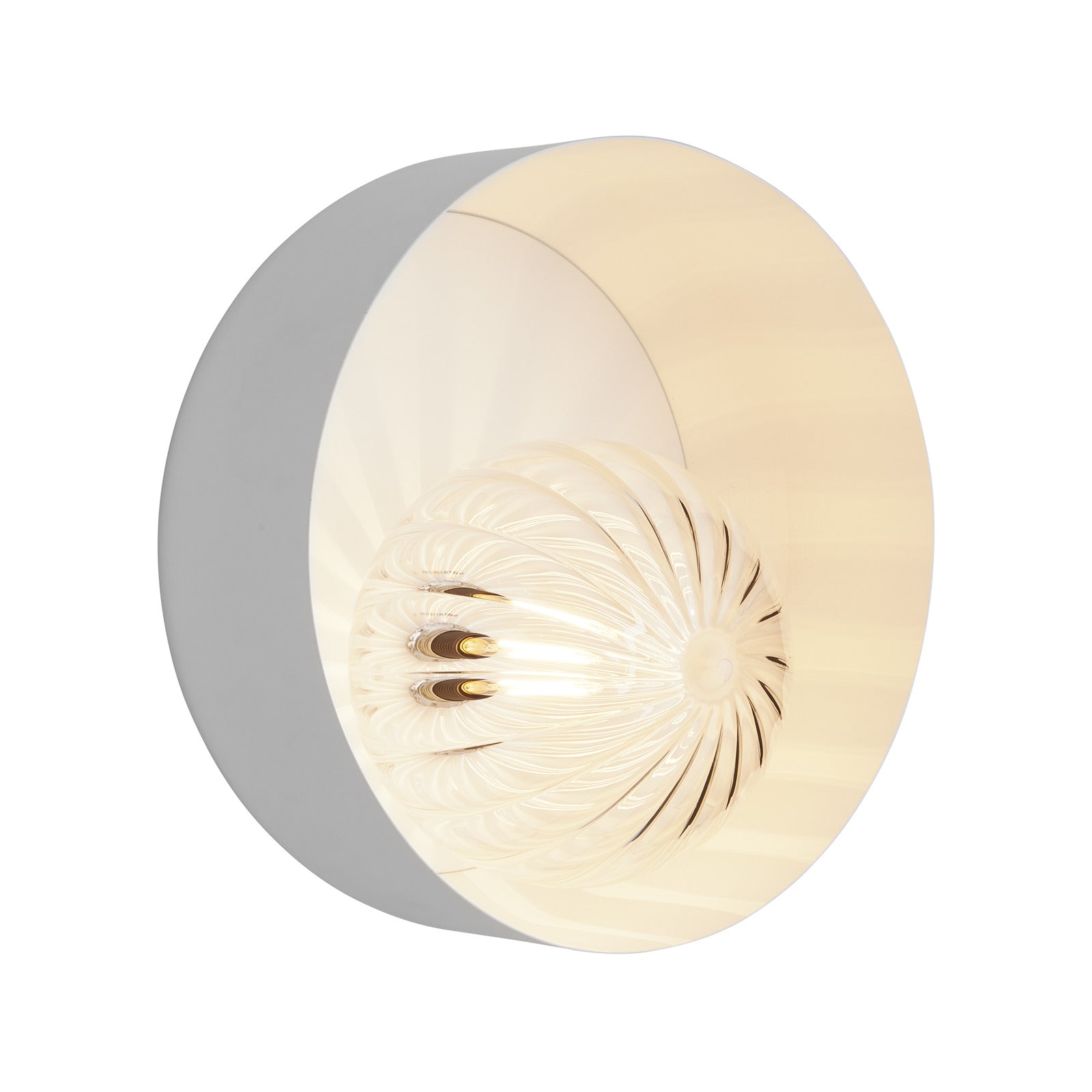 Bourbon Reeded Wall Light