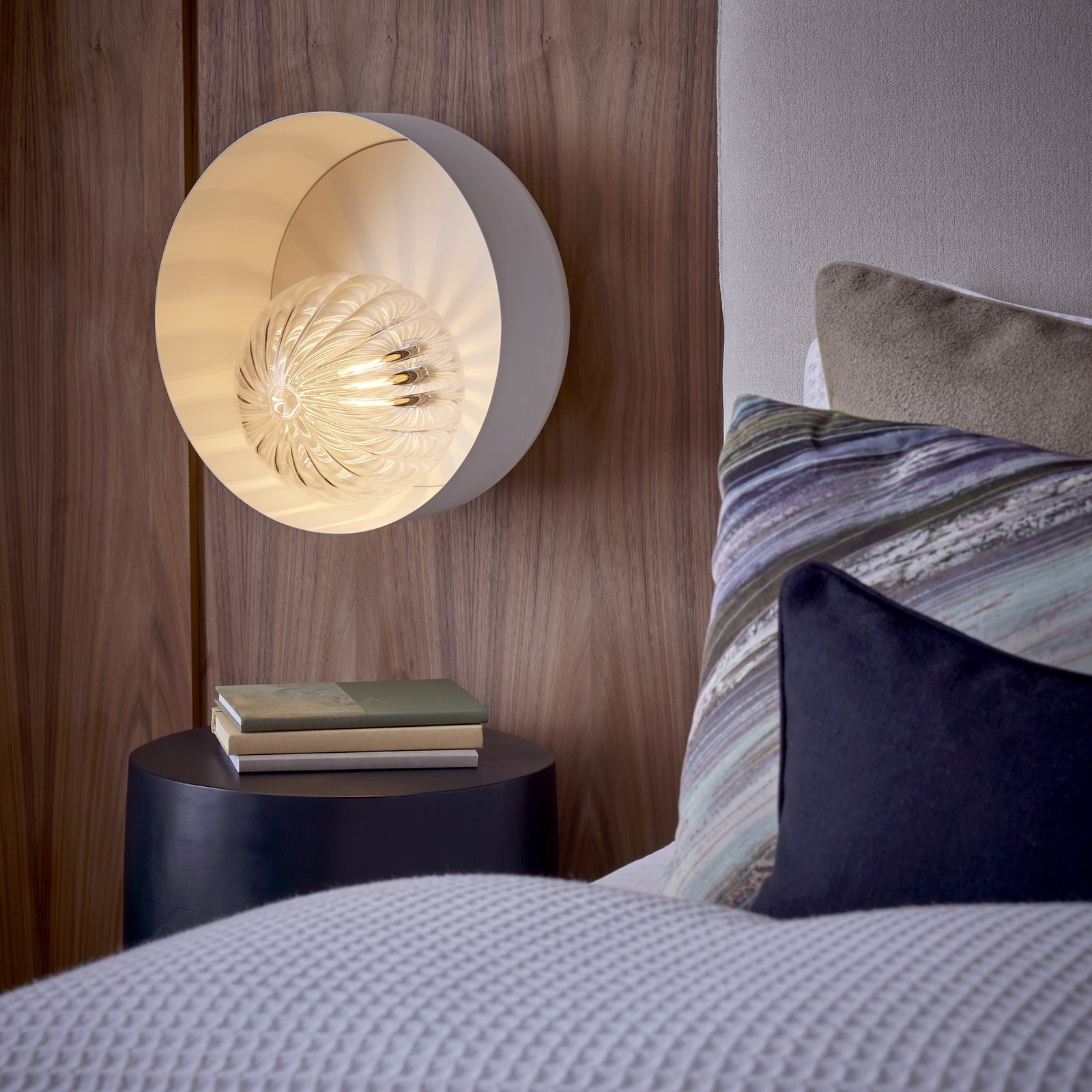 Bourbon Reeded Wall Light