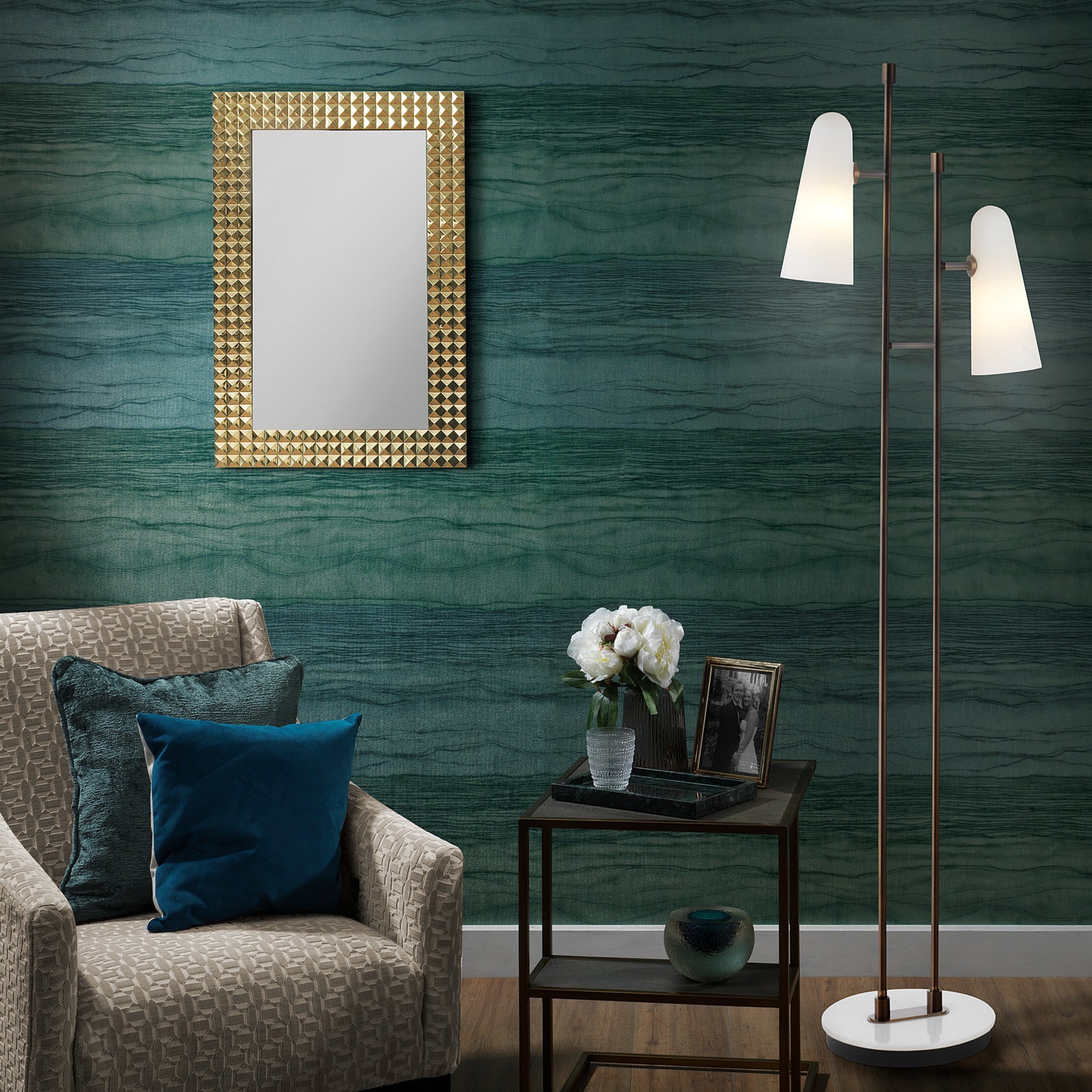 Brandt Floor Lamp Twin