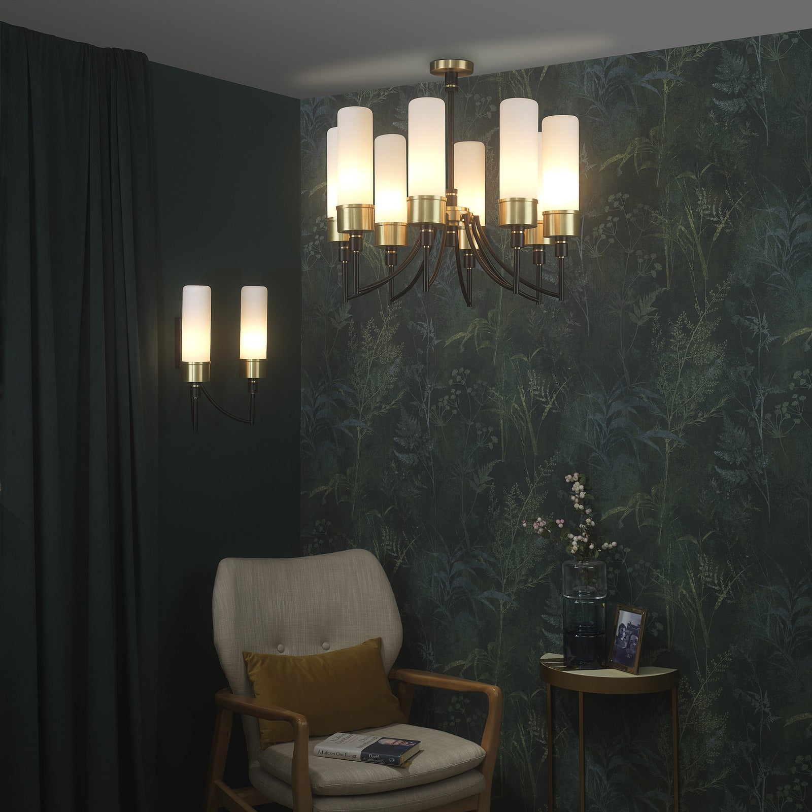 Burlington 8-arm Chandelier