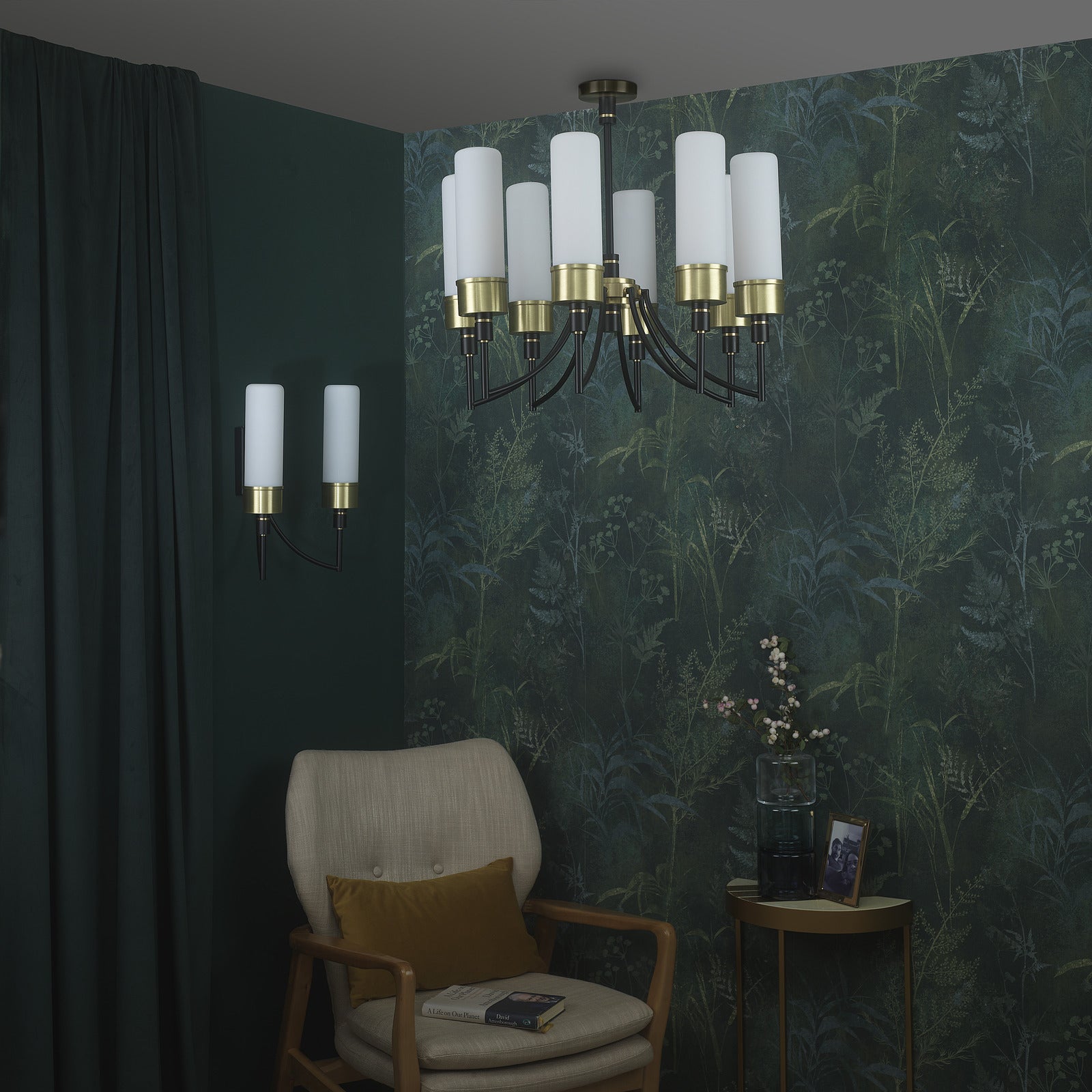 Burlington 8-arm Chandelier