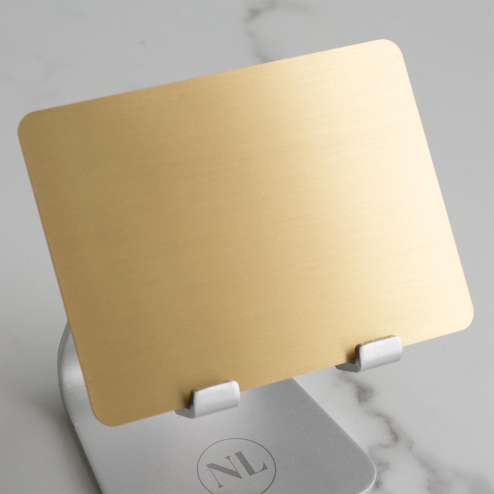 Brushed Brass