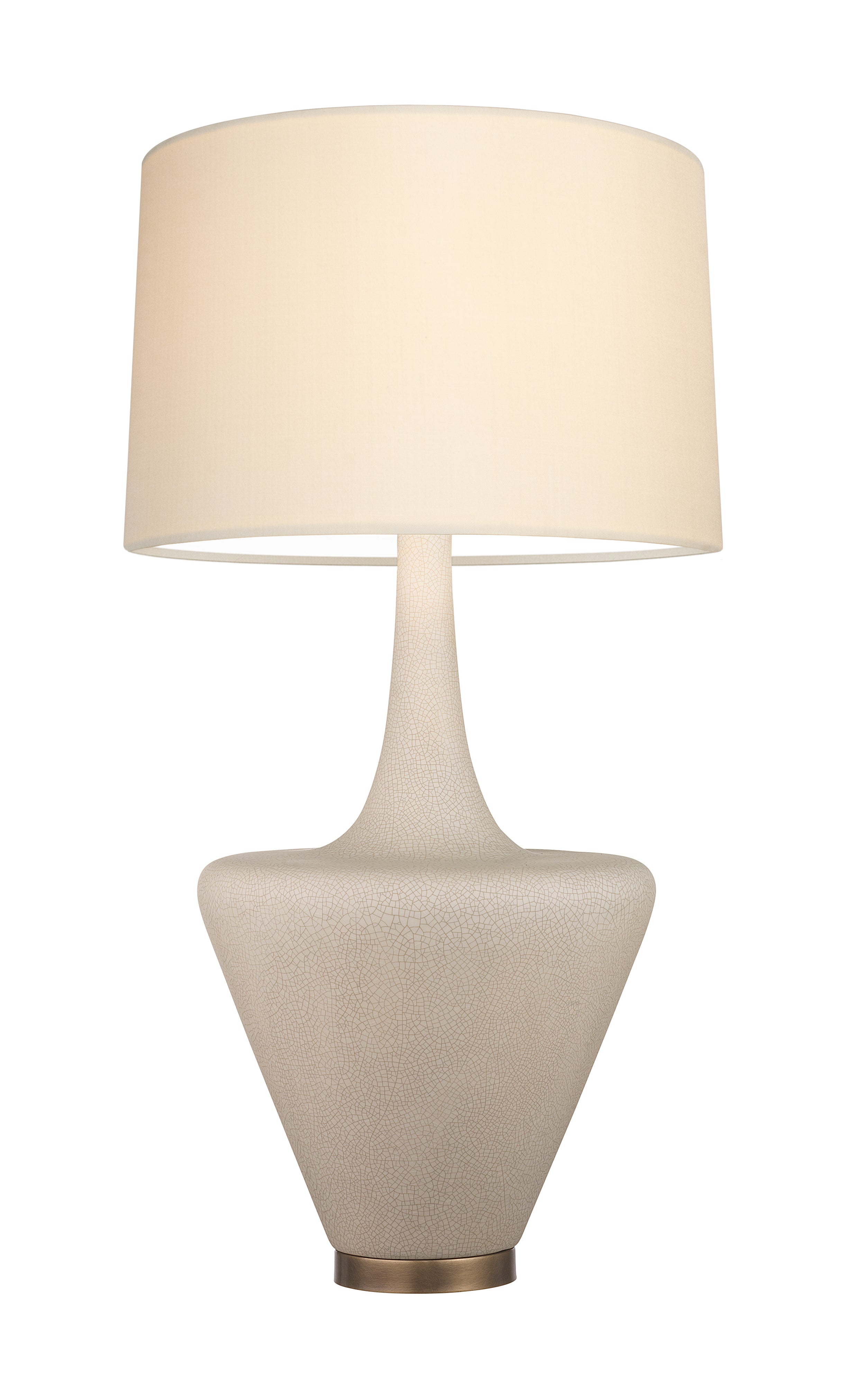 Caton Table Lamp Ivory Shade