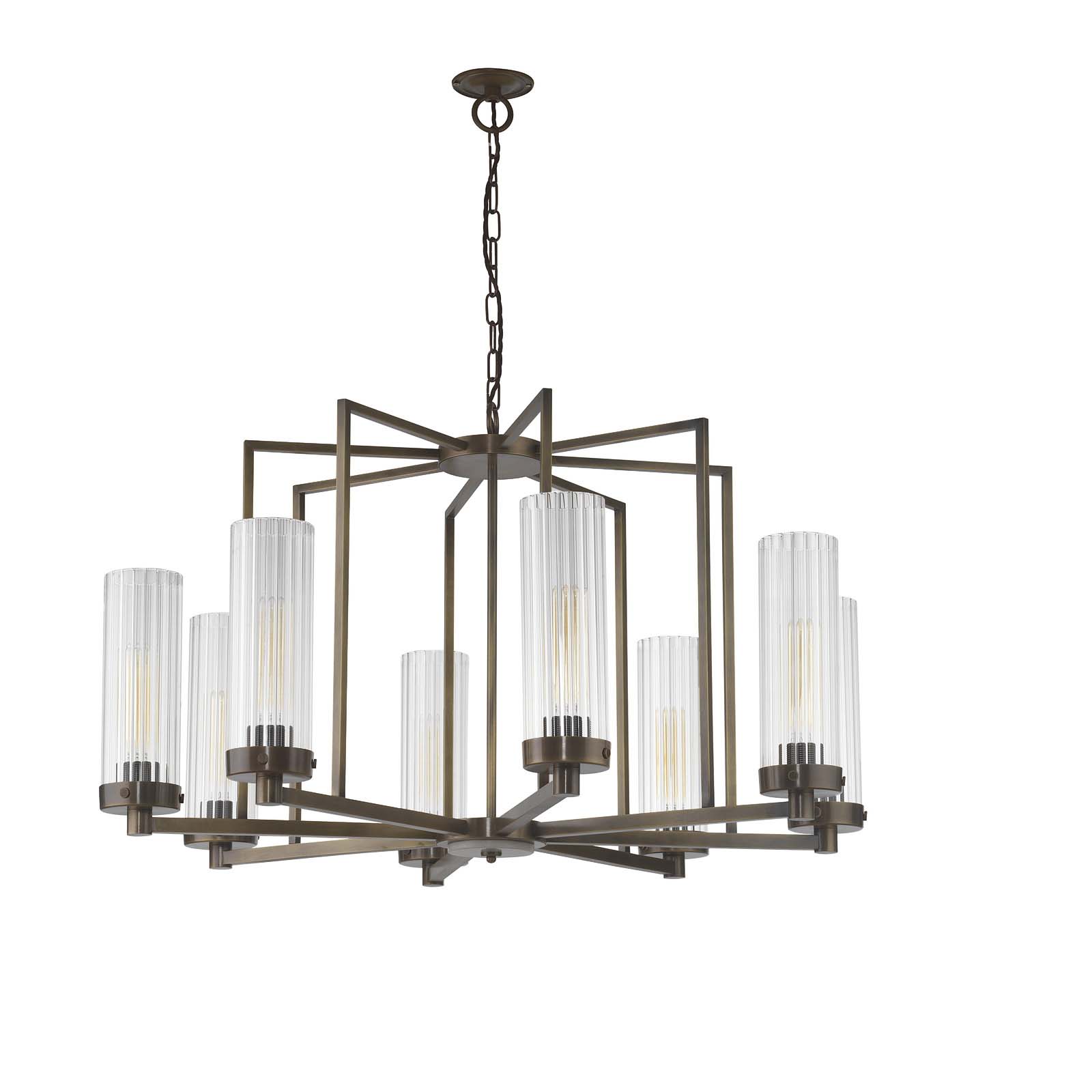 Dirand 8-Arm Chandelier