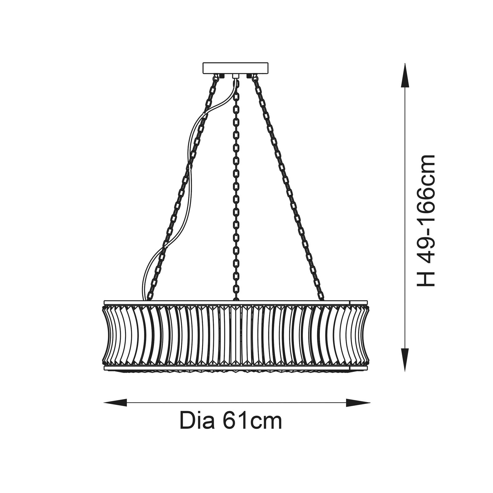 Berlin 6-light Pendant