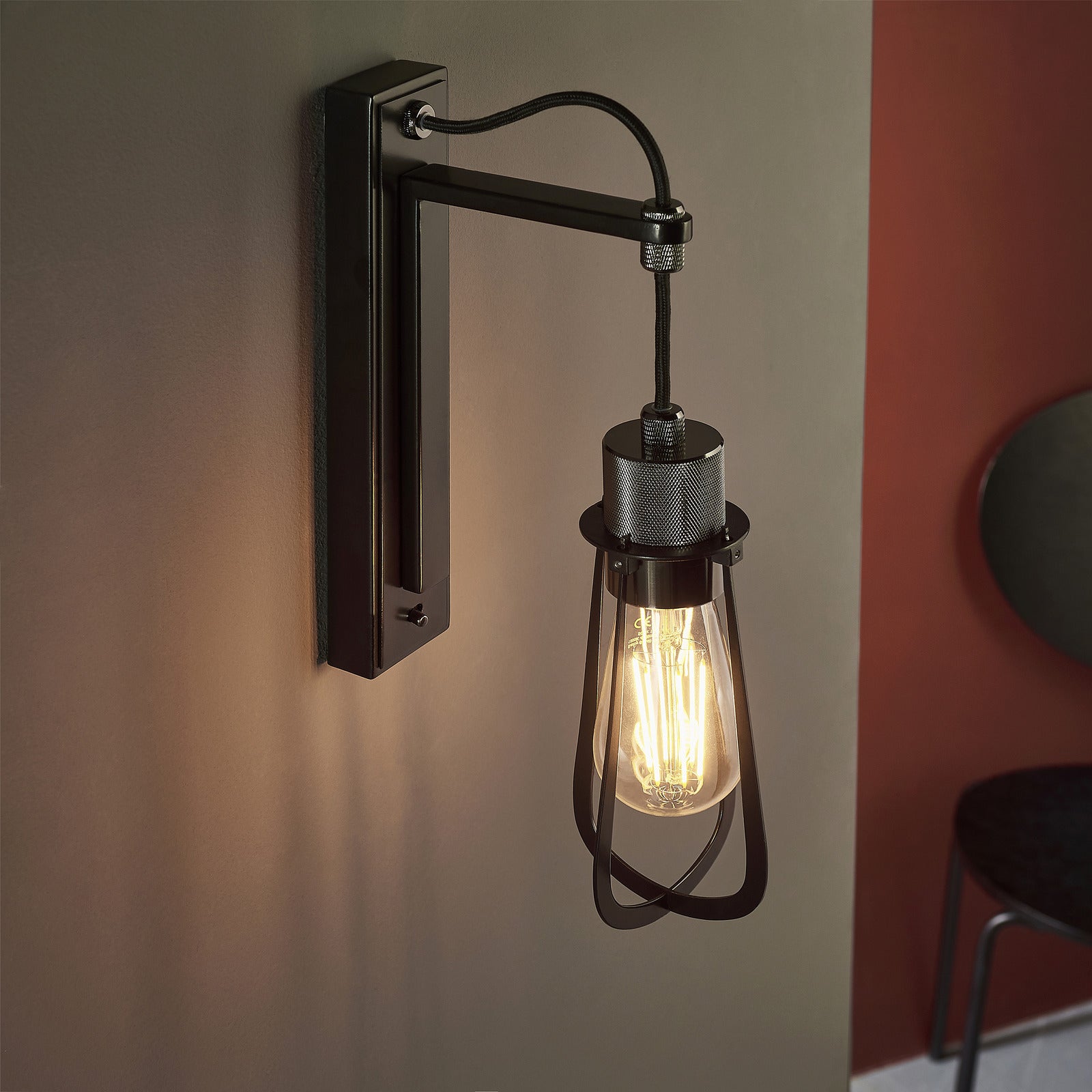Metro Cage Wall Light