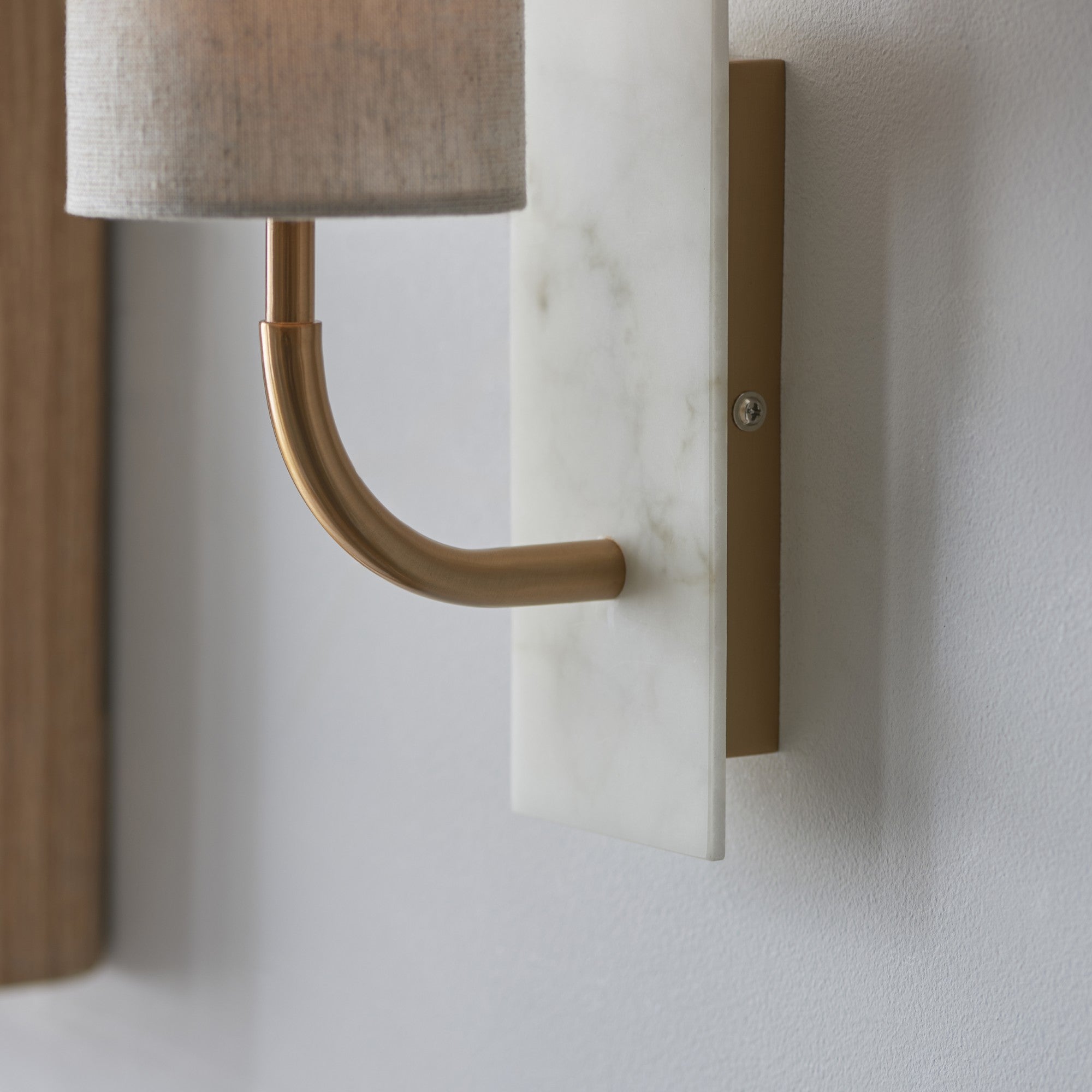 Mira Curved Wall Light