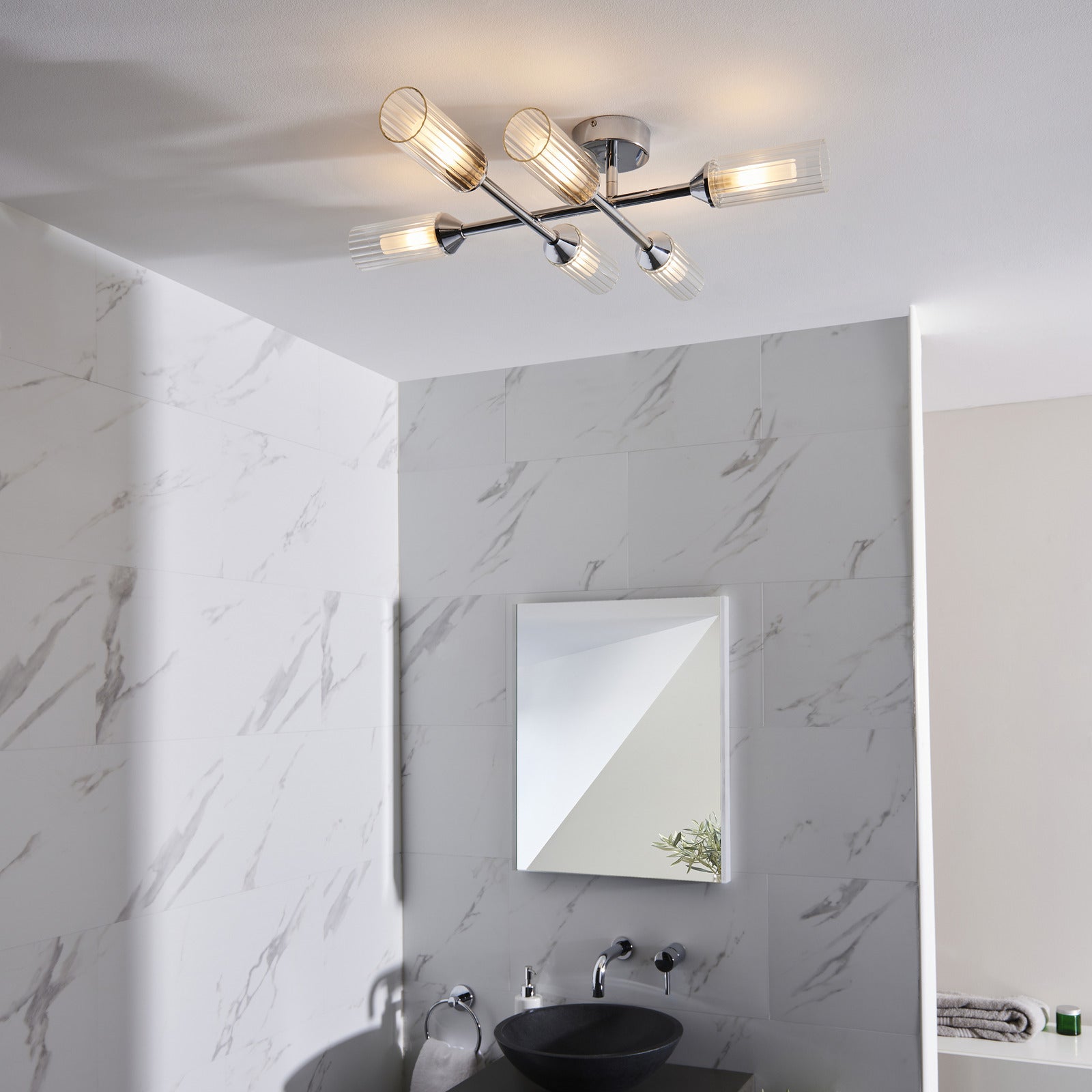 Nazzori 6-light Semi flush