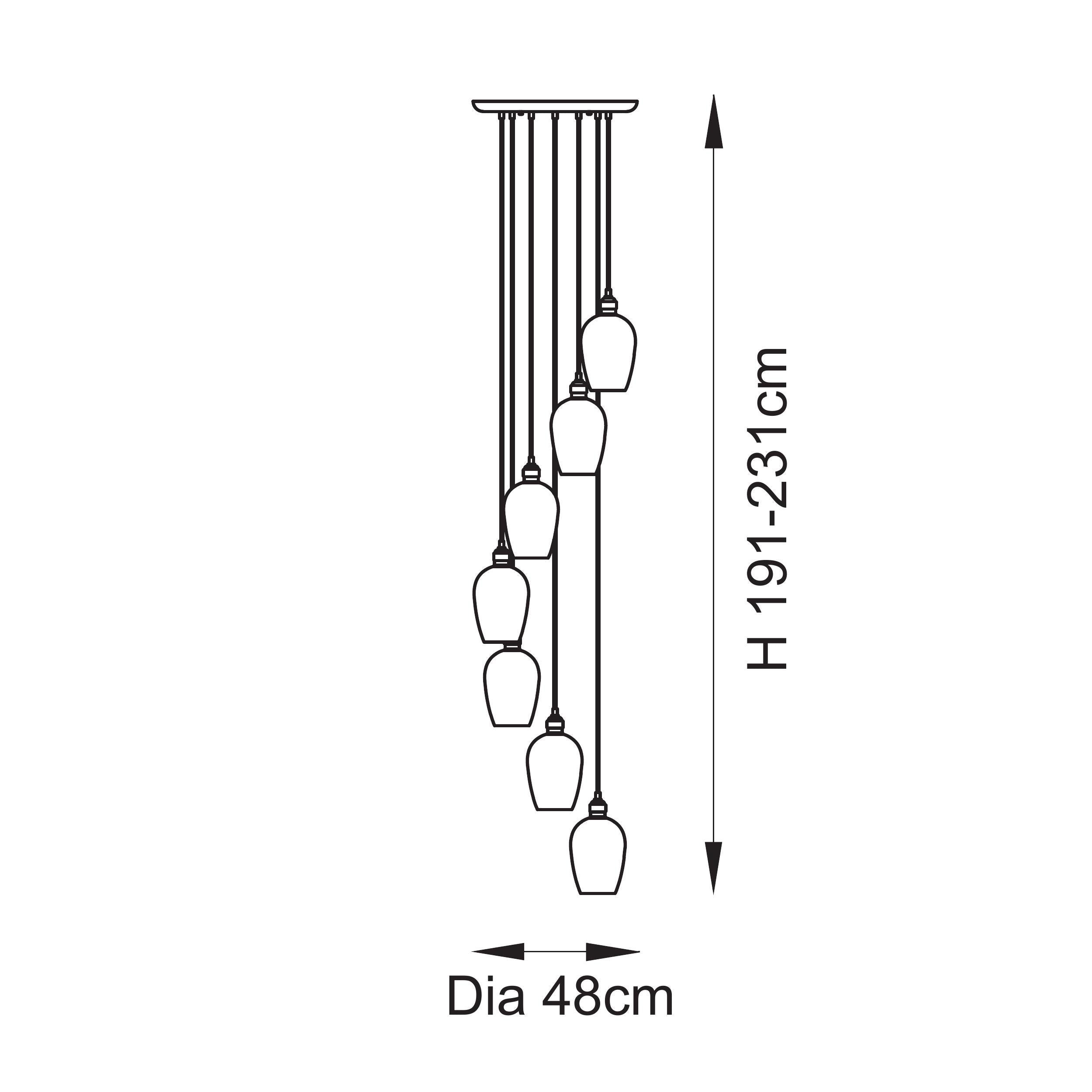 Olympia 7-light Chandelier
