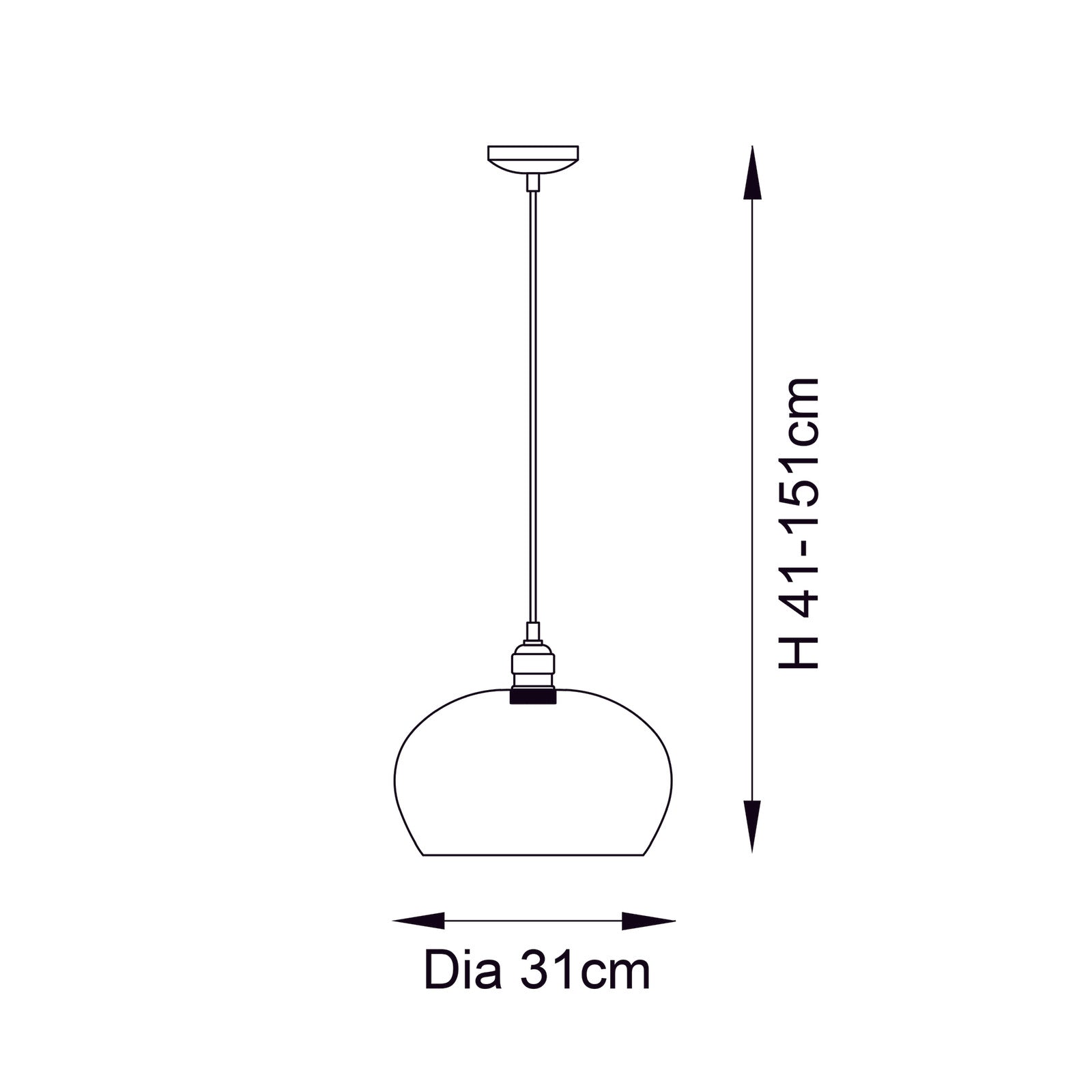 Olympia Pendant Medium
