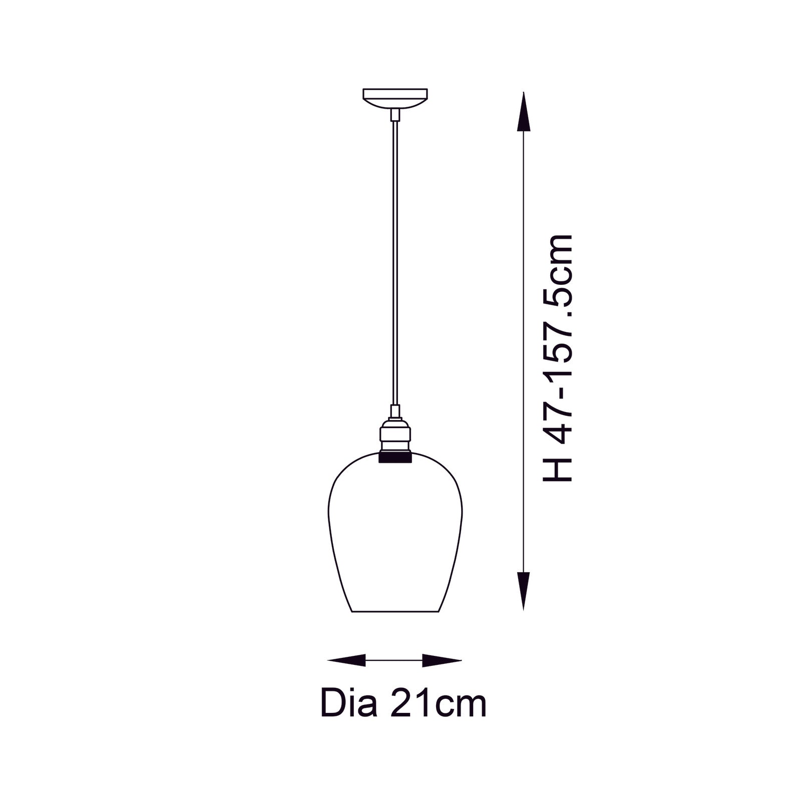 Olympia Pendant Small