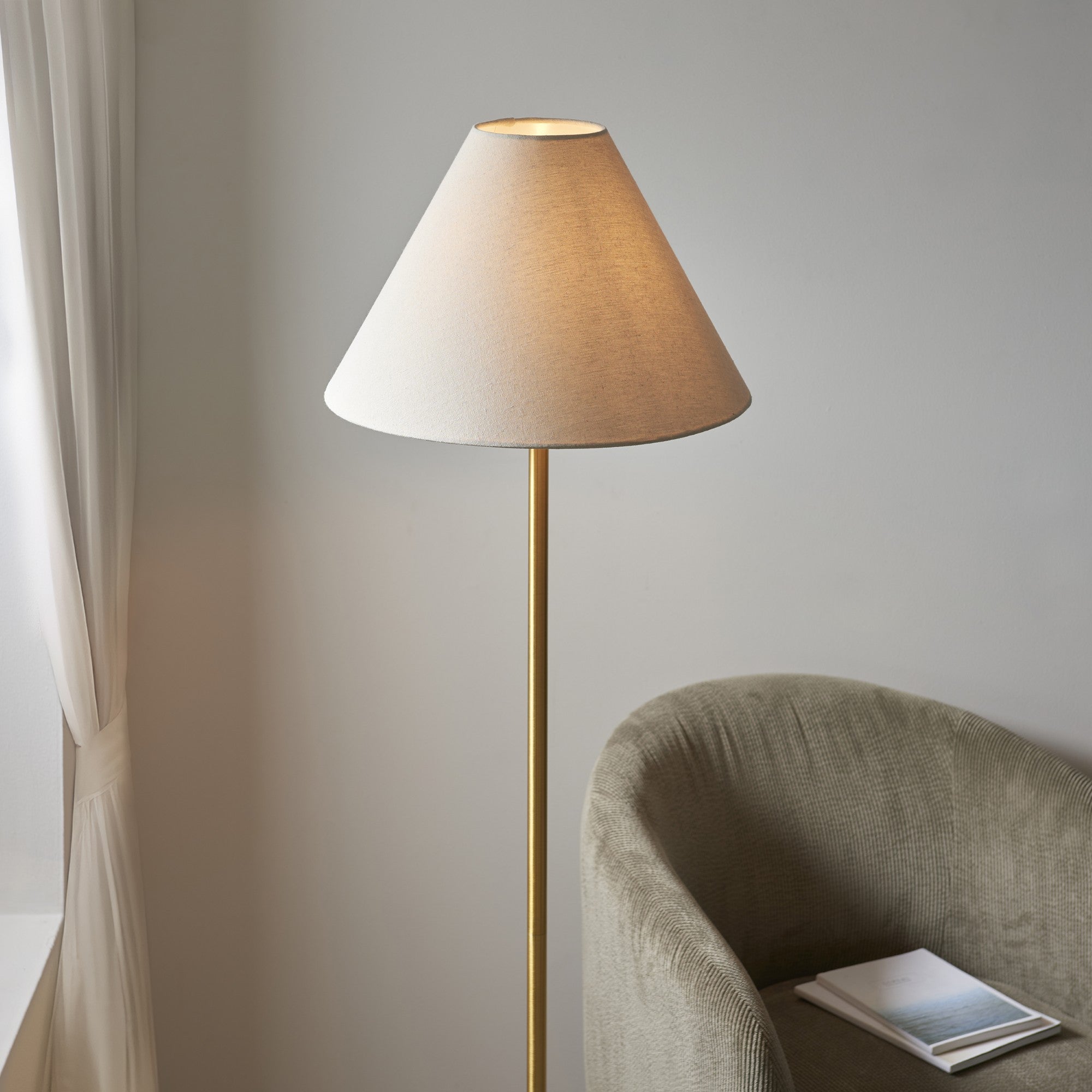 Palais Fabric Floor Lamp