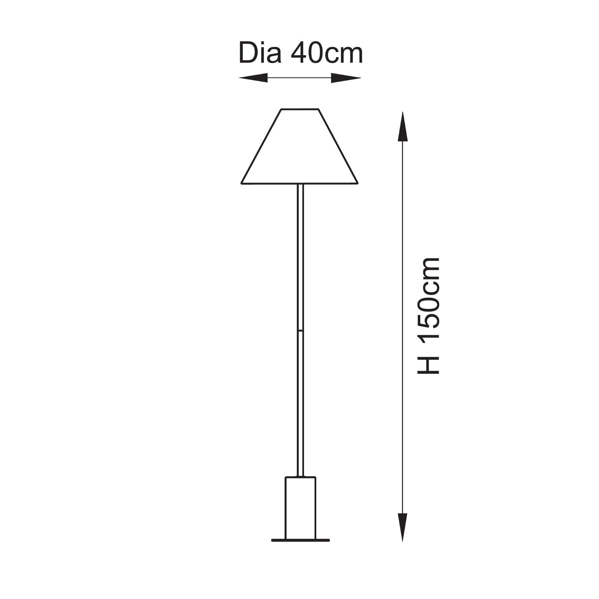 Palais Fabric Floor Lamp