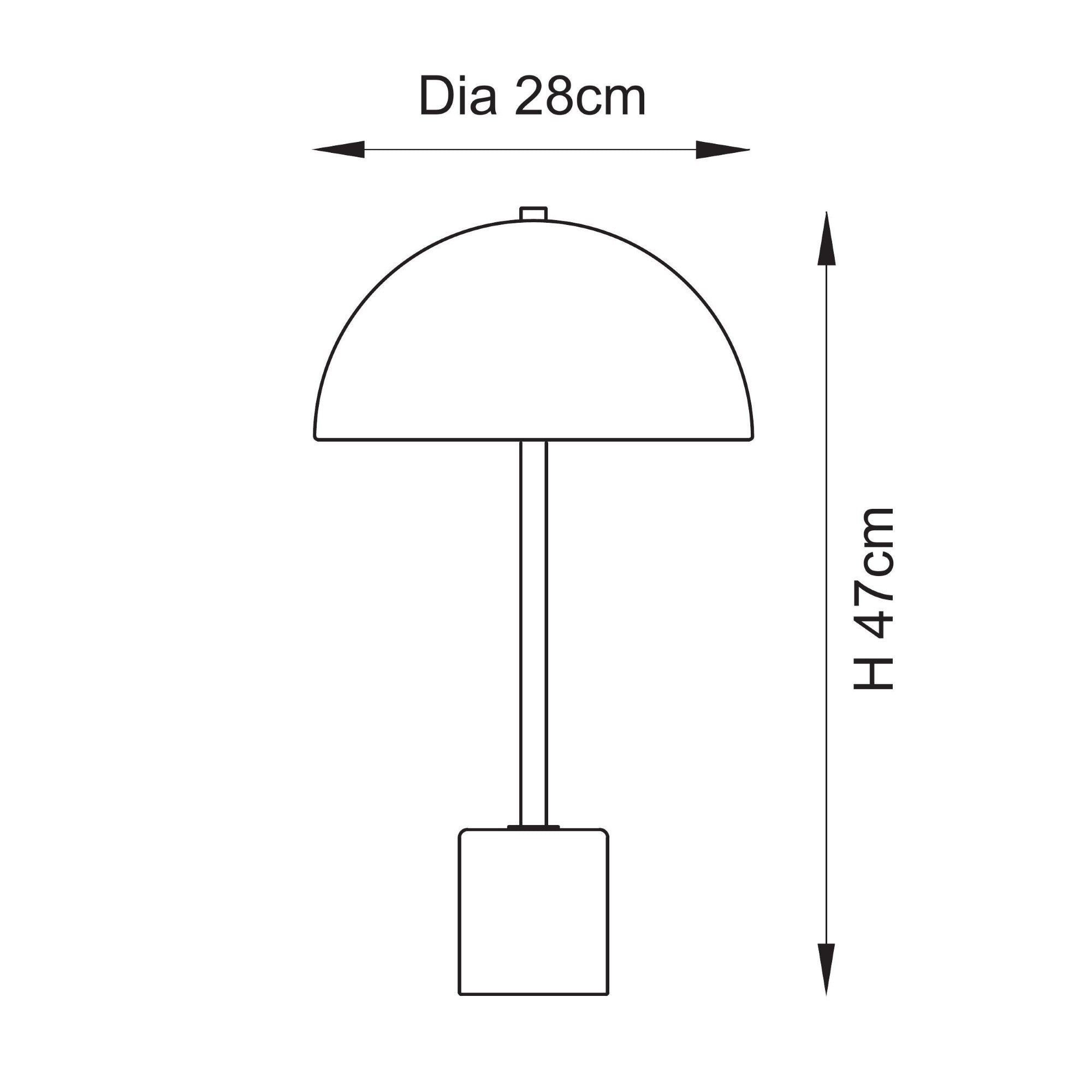 Palais Dome Table Lamp