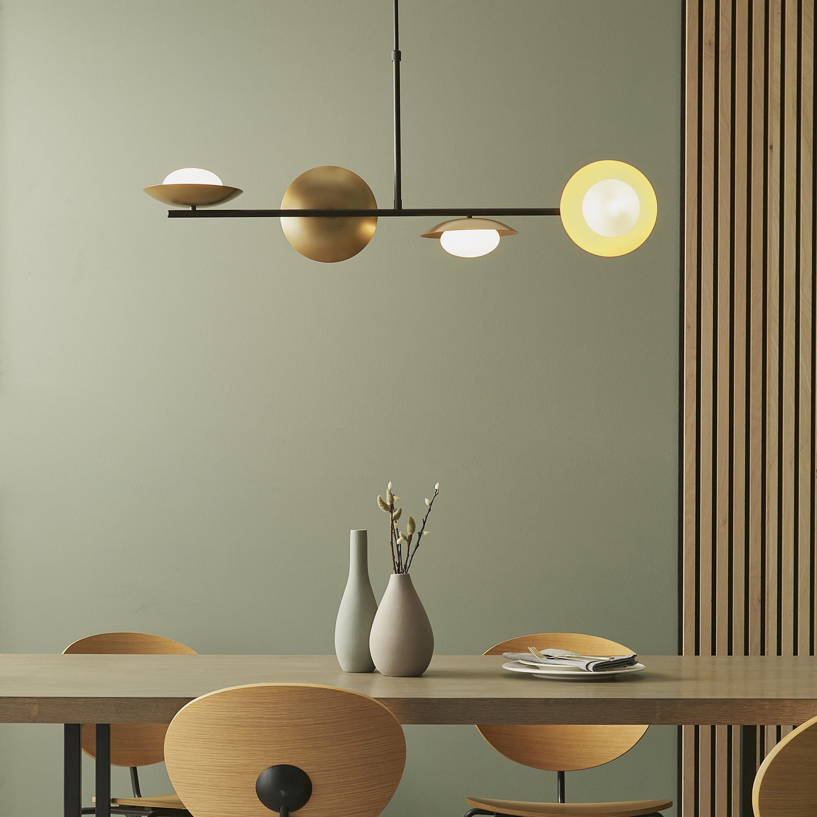 Saturn 4-light Pendant