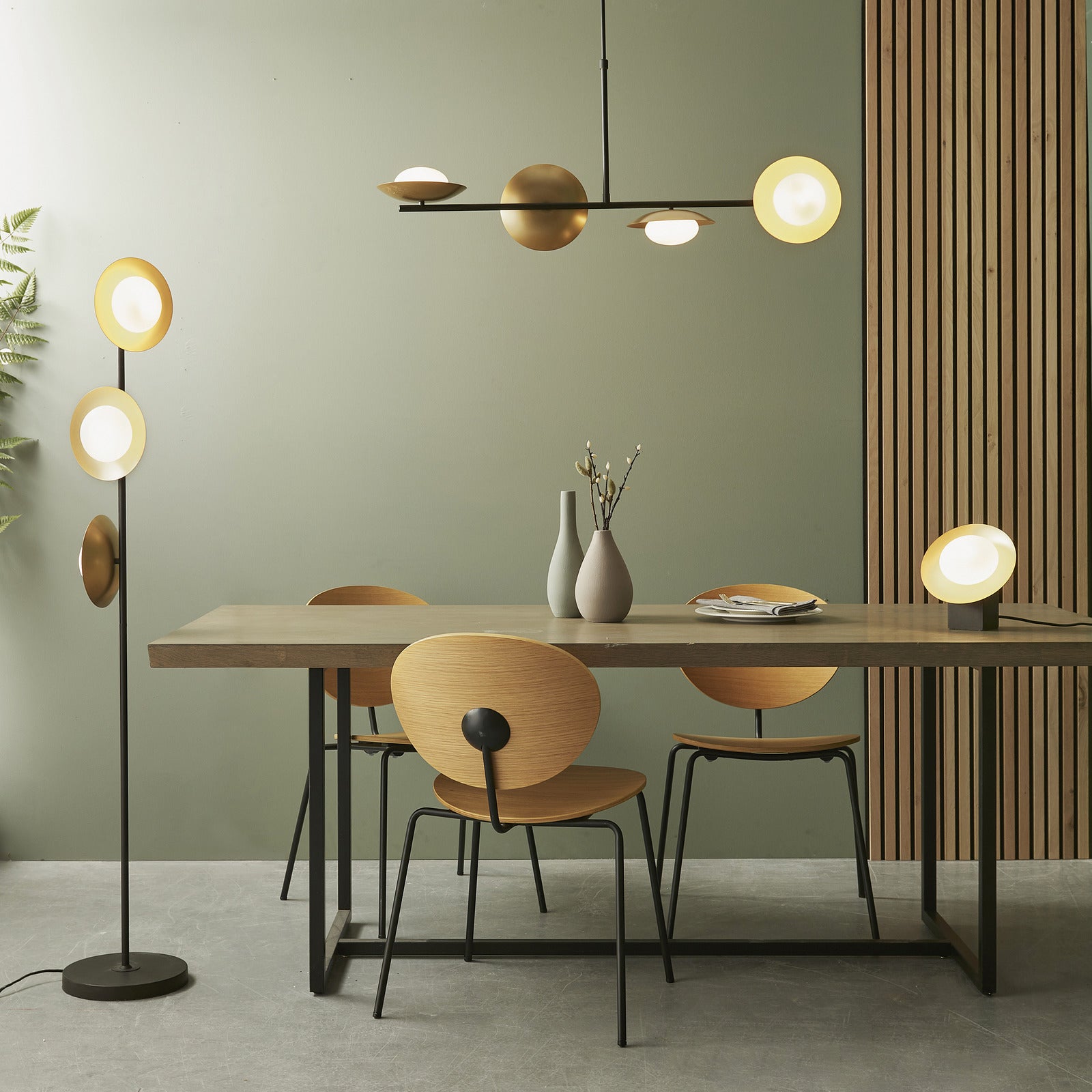 Saturn 4-light Pendant