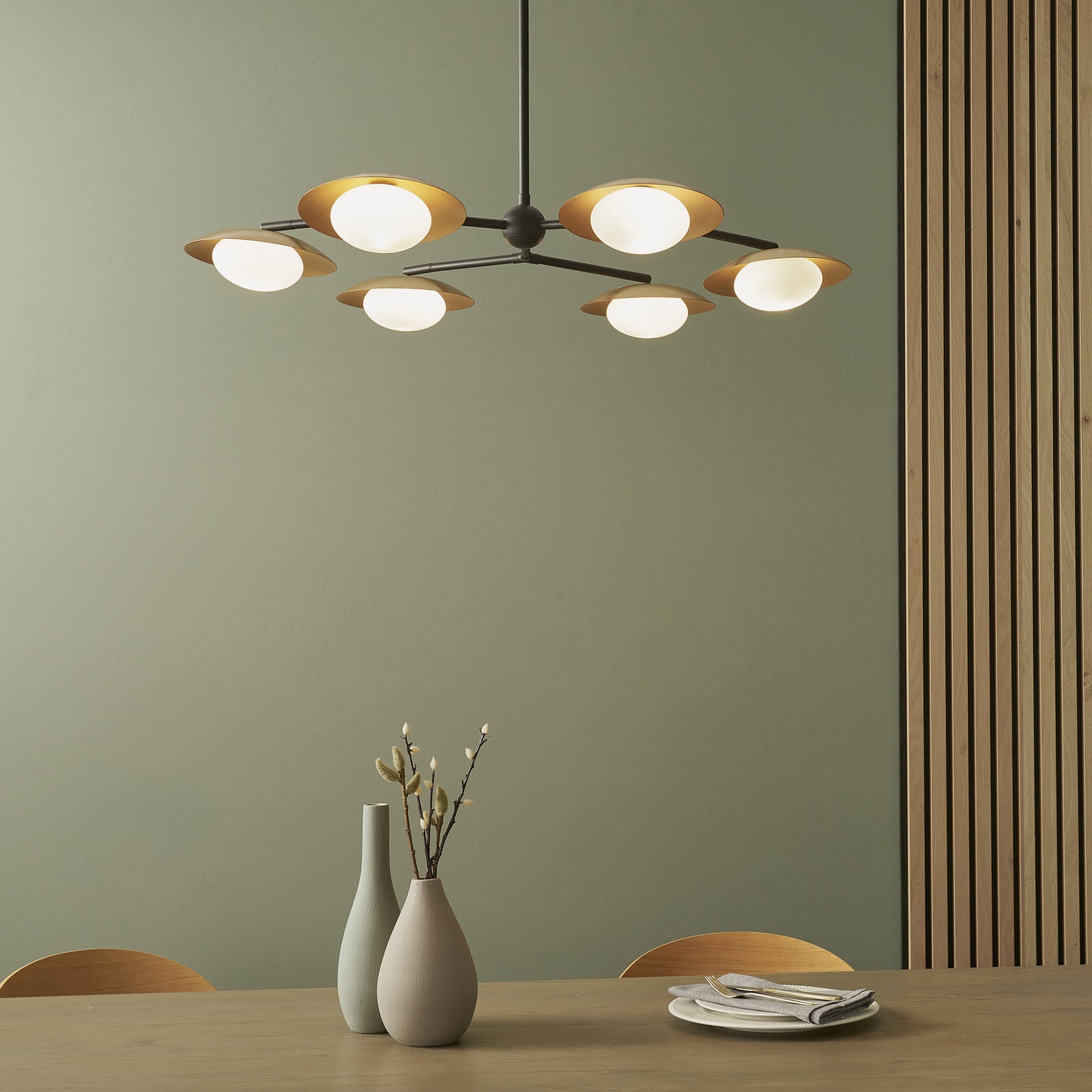 Saturn 6-light Pendant