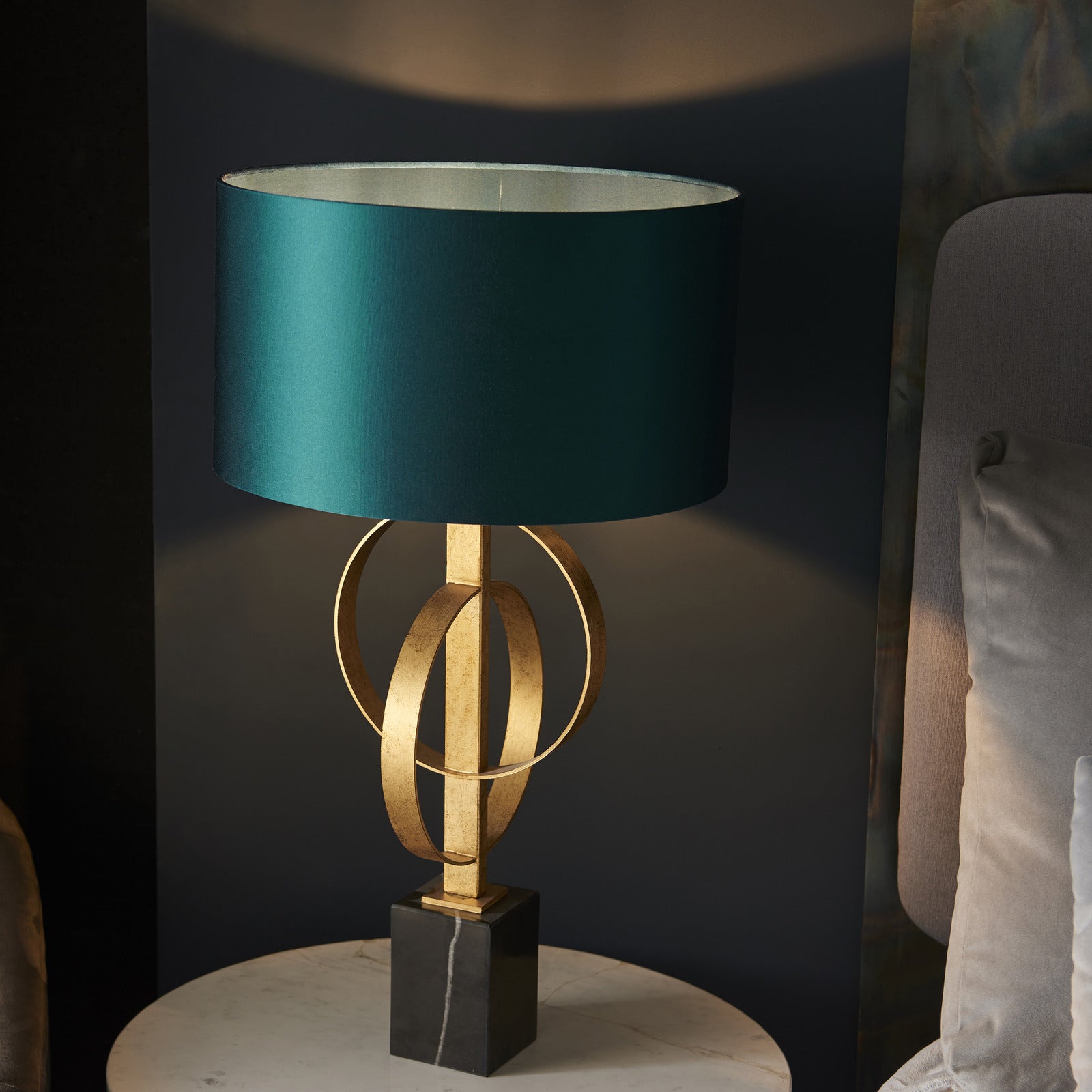Serena Table Teal Shade