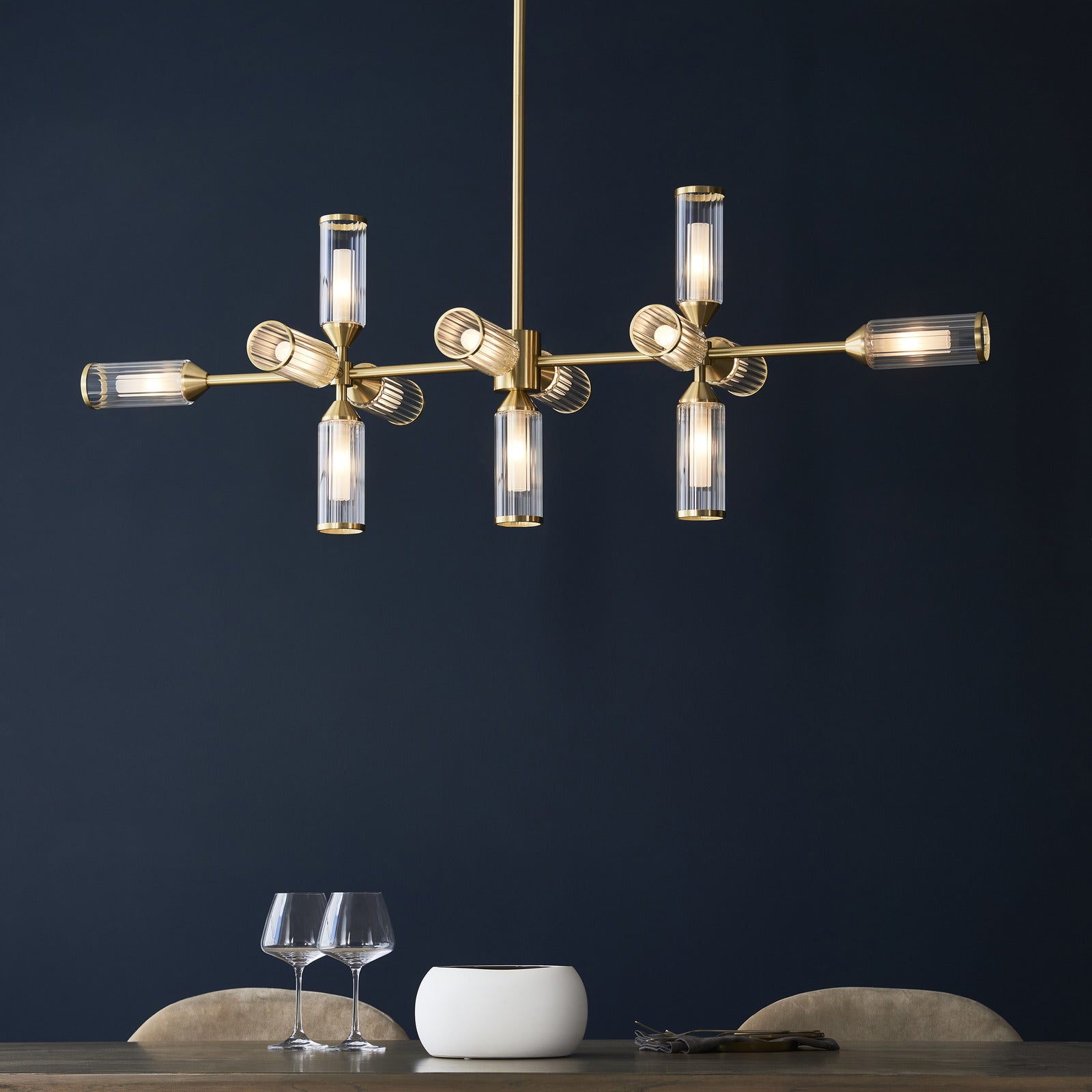 Toulouse Linear Chandelier