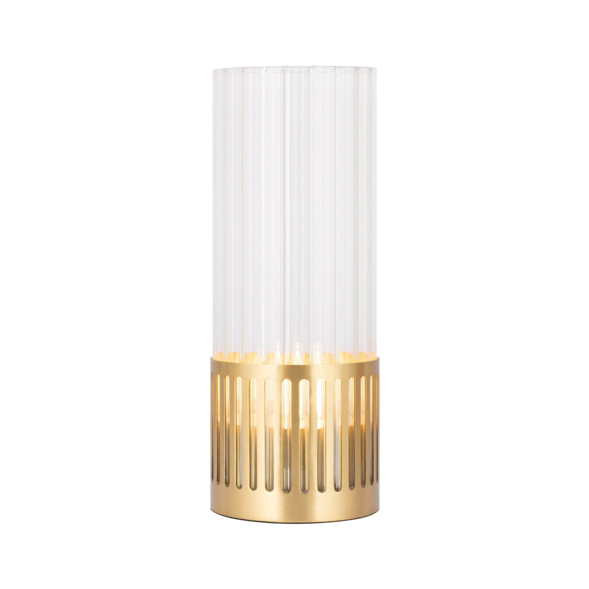 Luzon Channel Rechargeable Table Lamp