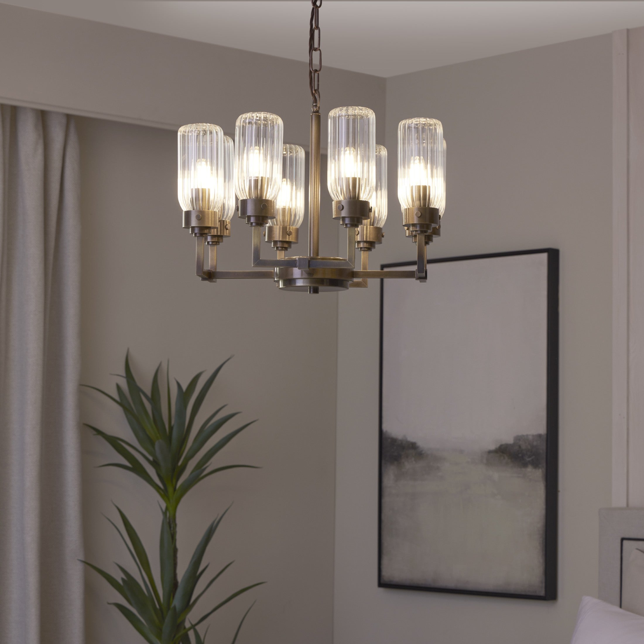 Solti 8-Arm Chandelier