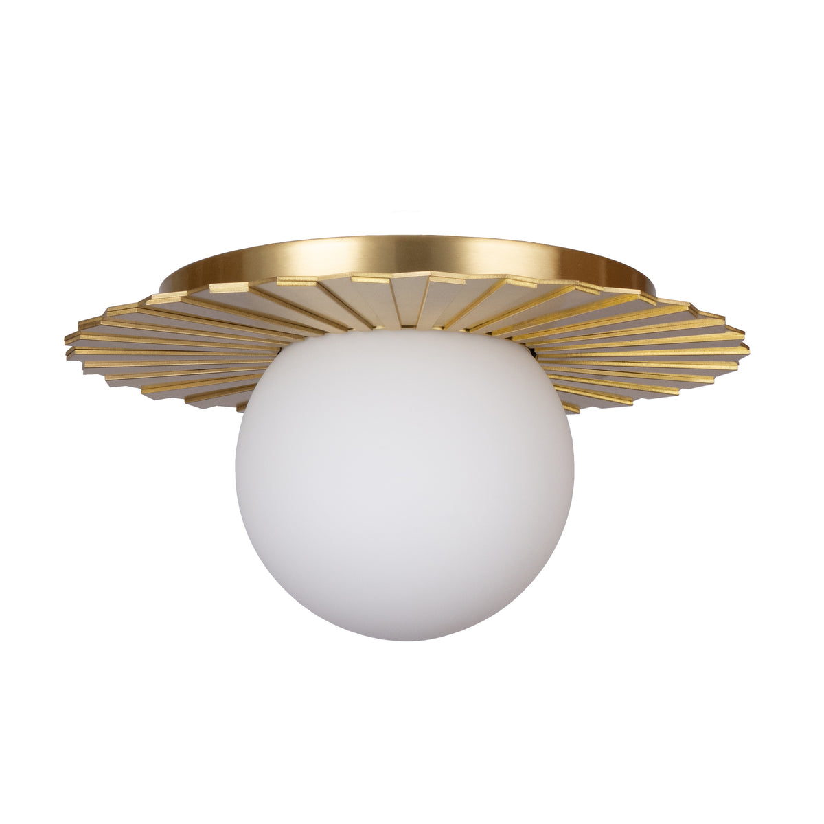 Vistal Opal Flush Ceiling Light Medium