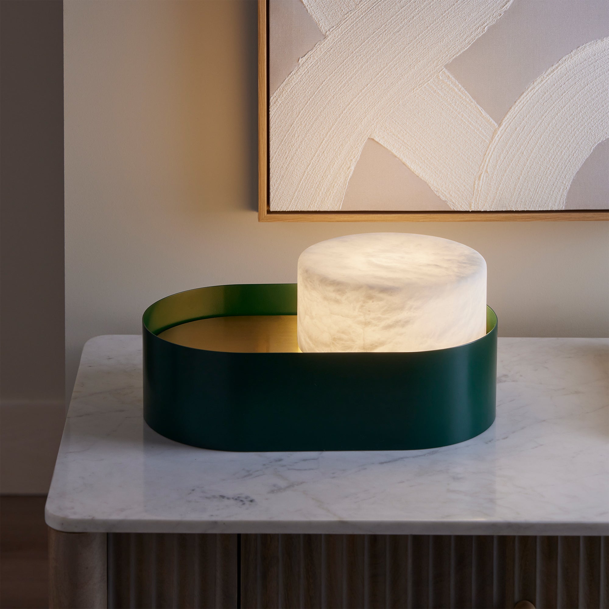 Windermere Alabaster Table Lamp