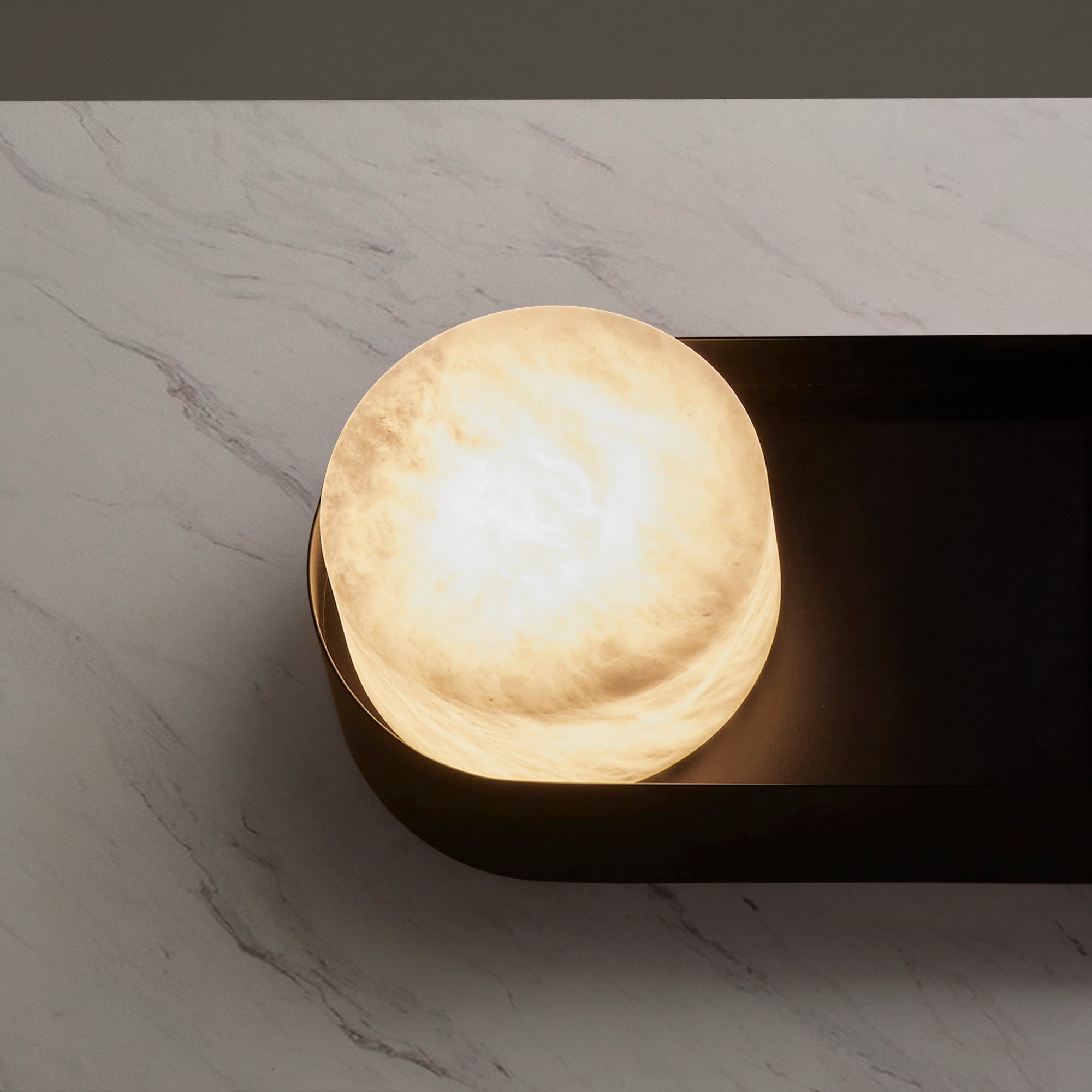 Windermere Alabaster Table Lamp