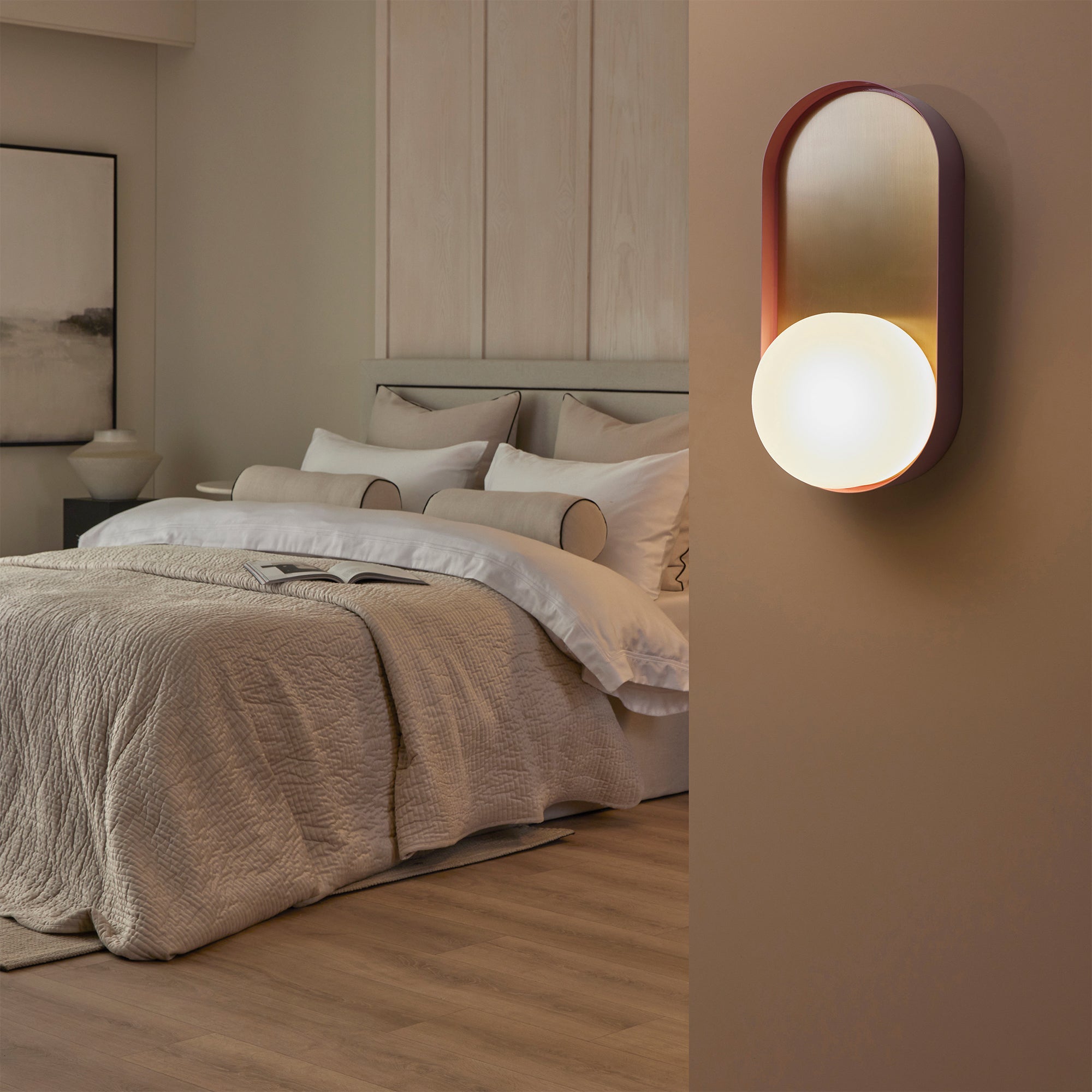 Windermere Opal Wall Light