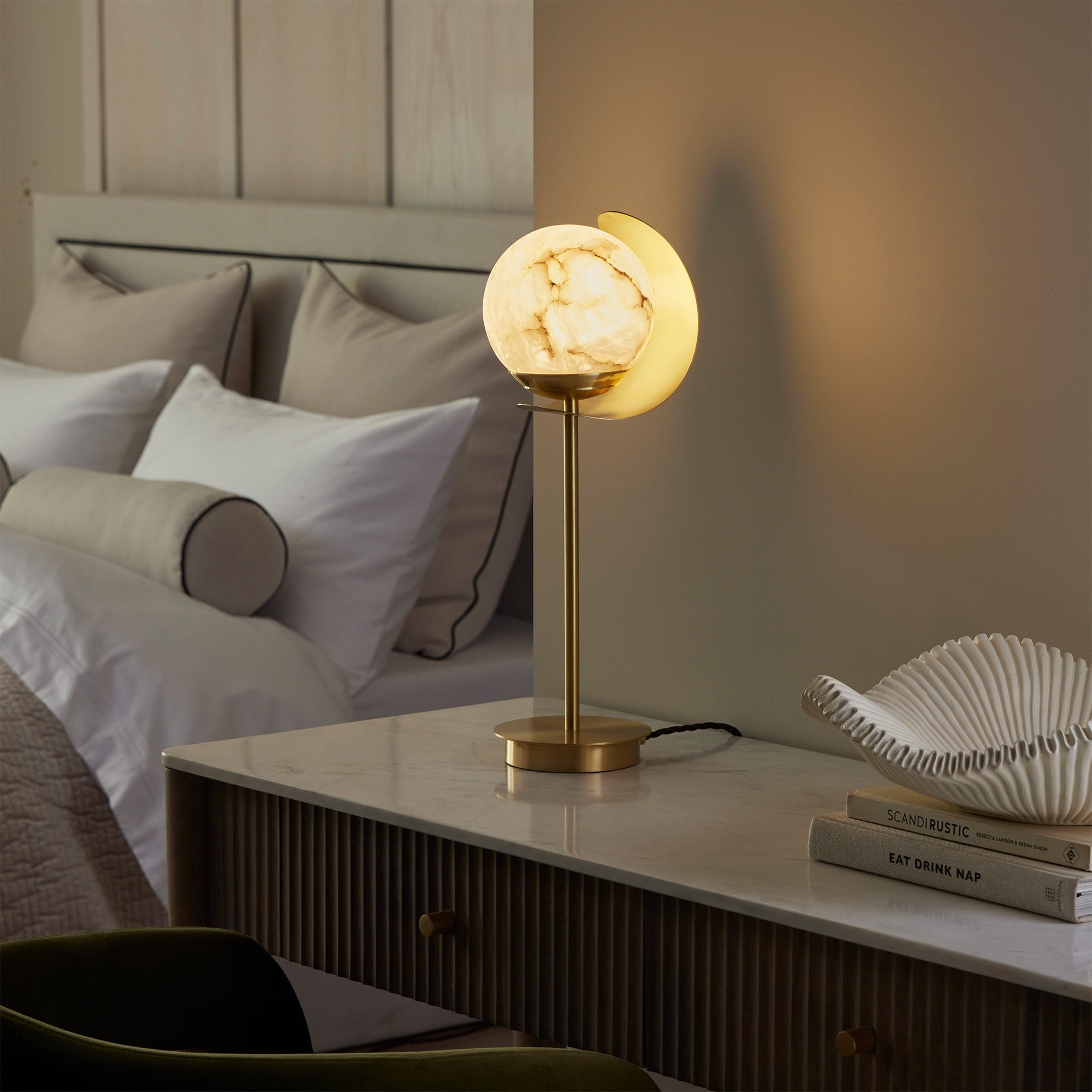 Luxury hotel bedroom lighting design and manufacture