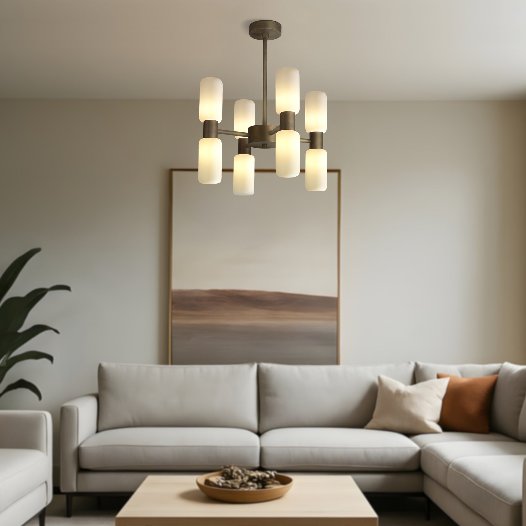 Bartok 4-Arm Chandelier