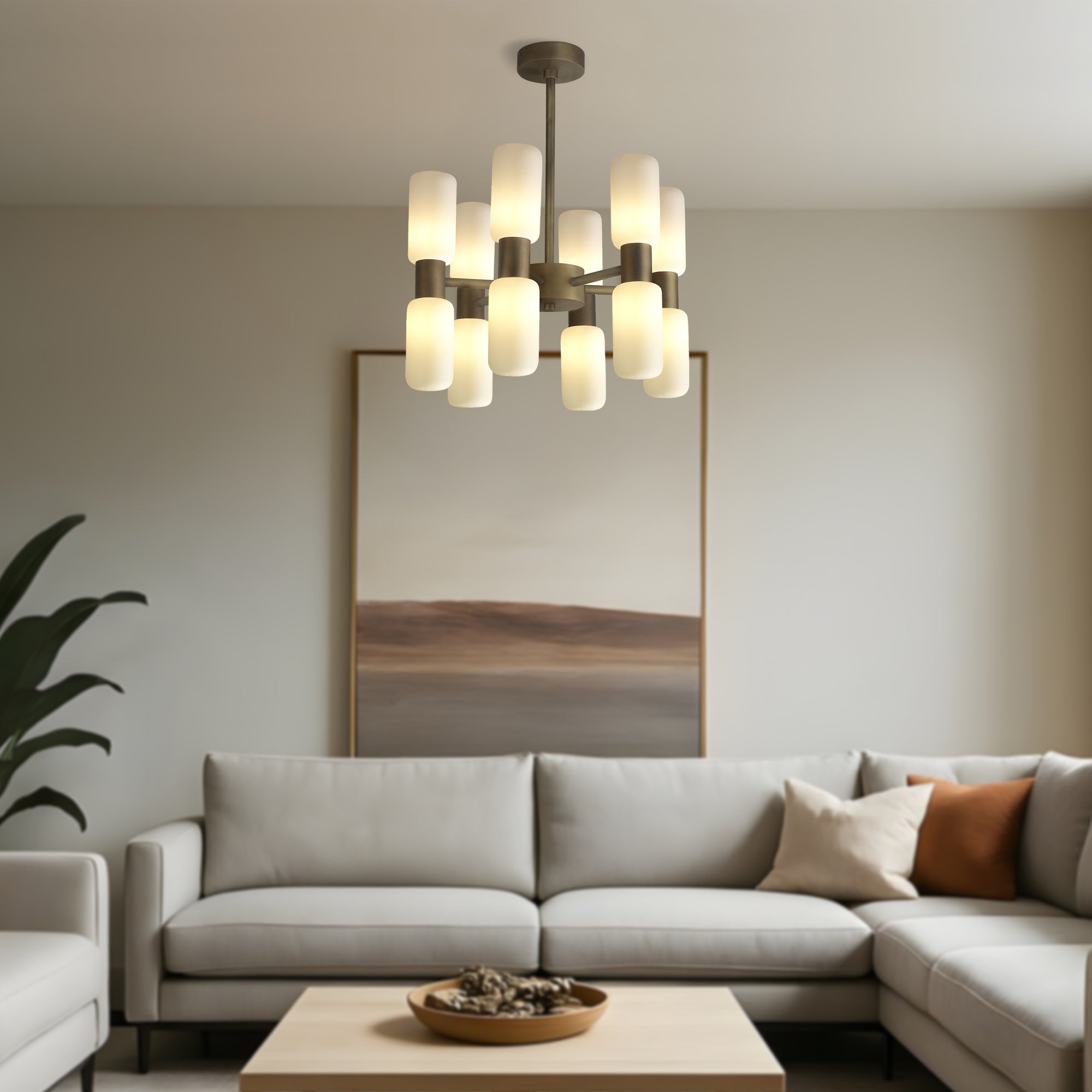 Bartok 6-Arm Chandelier