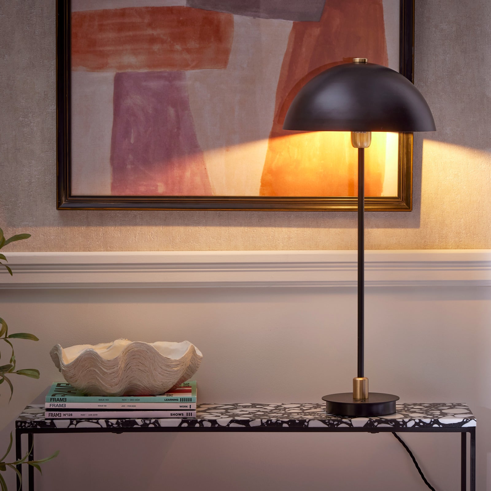 Carbon Table Lamp