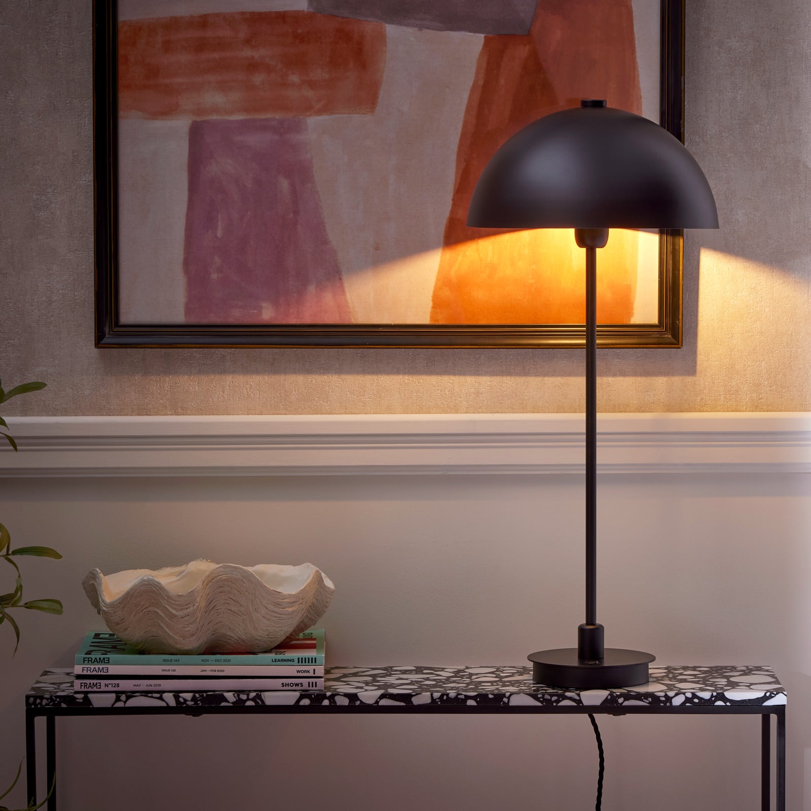 Carbon Table Lamp
