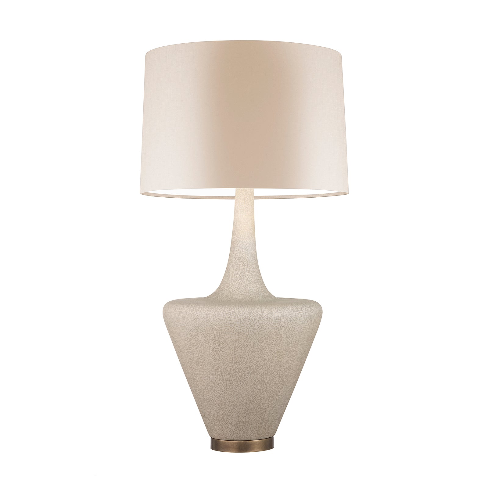 Caton Table Lamp Ivory Shade