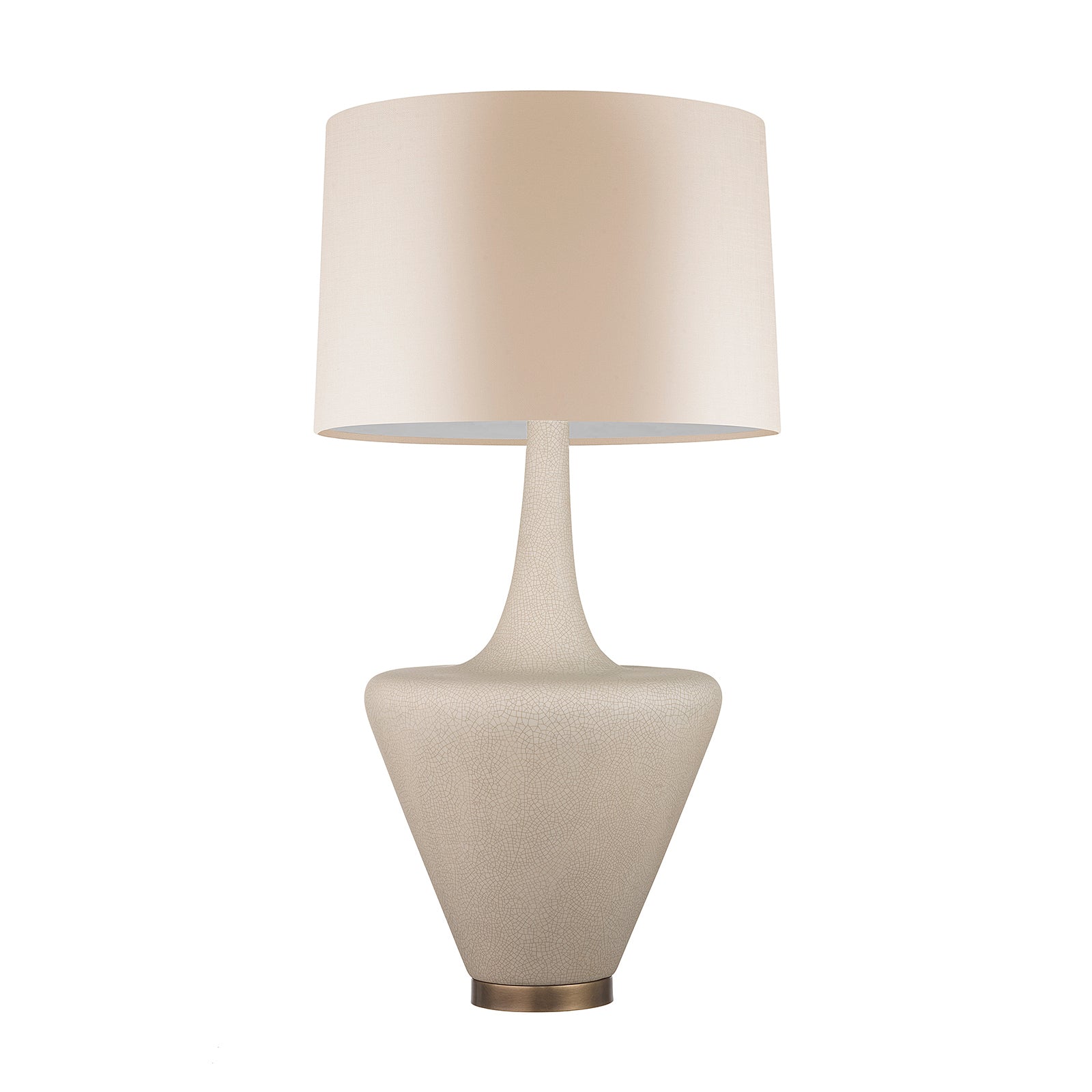 Caton Table Lamp Ivory Shade