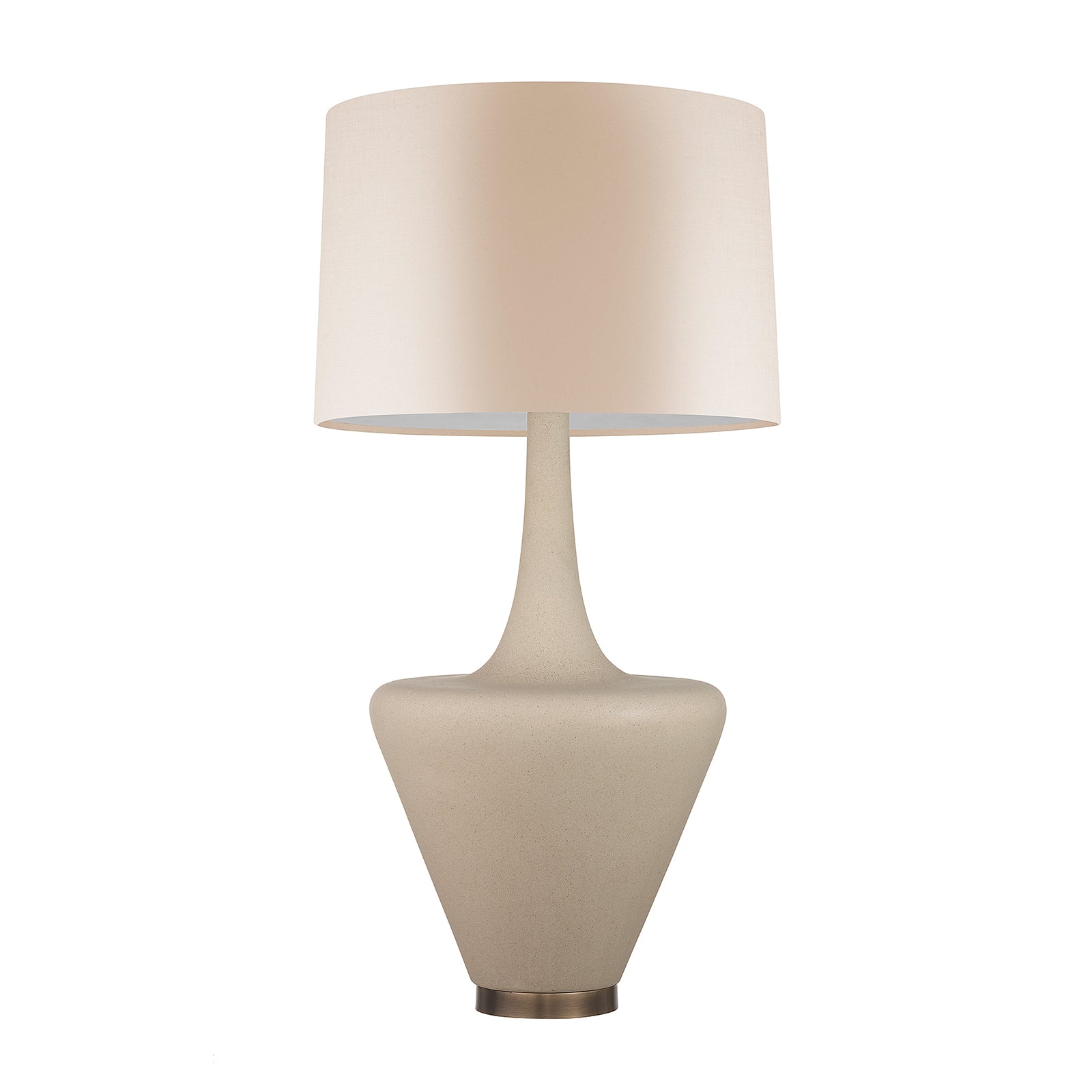 Caton Table Lamp Ivory Shade