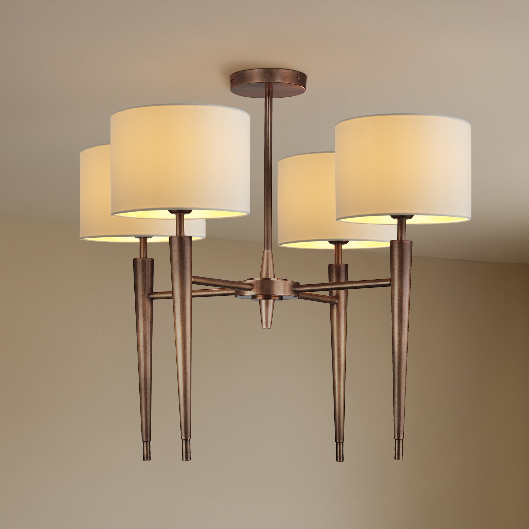 Castro 4-Arm Chandelier