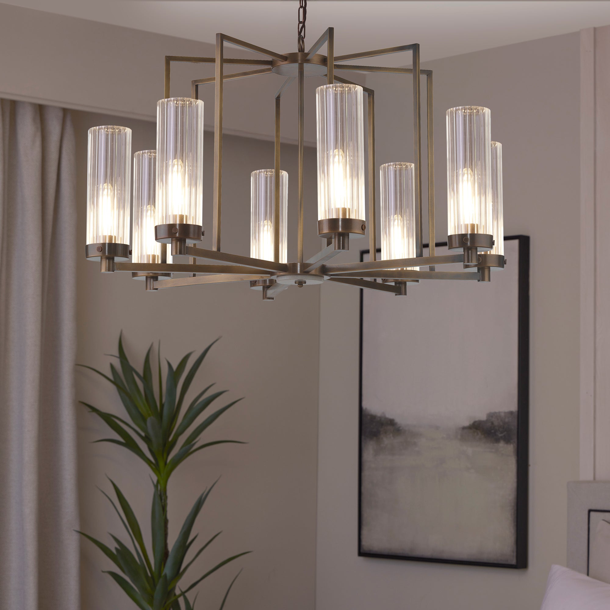 Dirand 8-Arm Chandelier