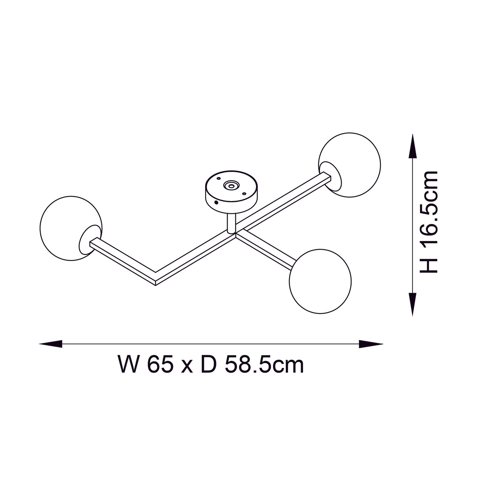 Spire Semi flush