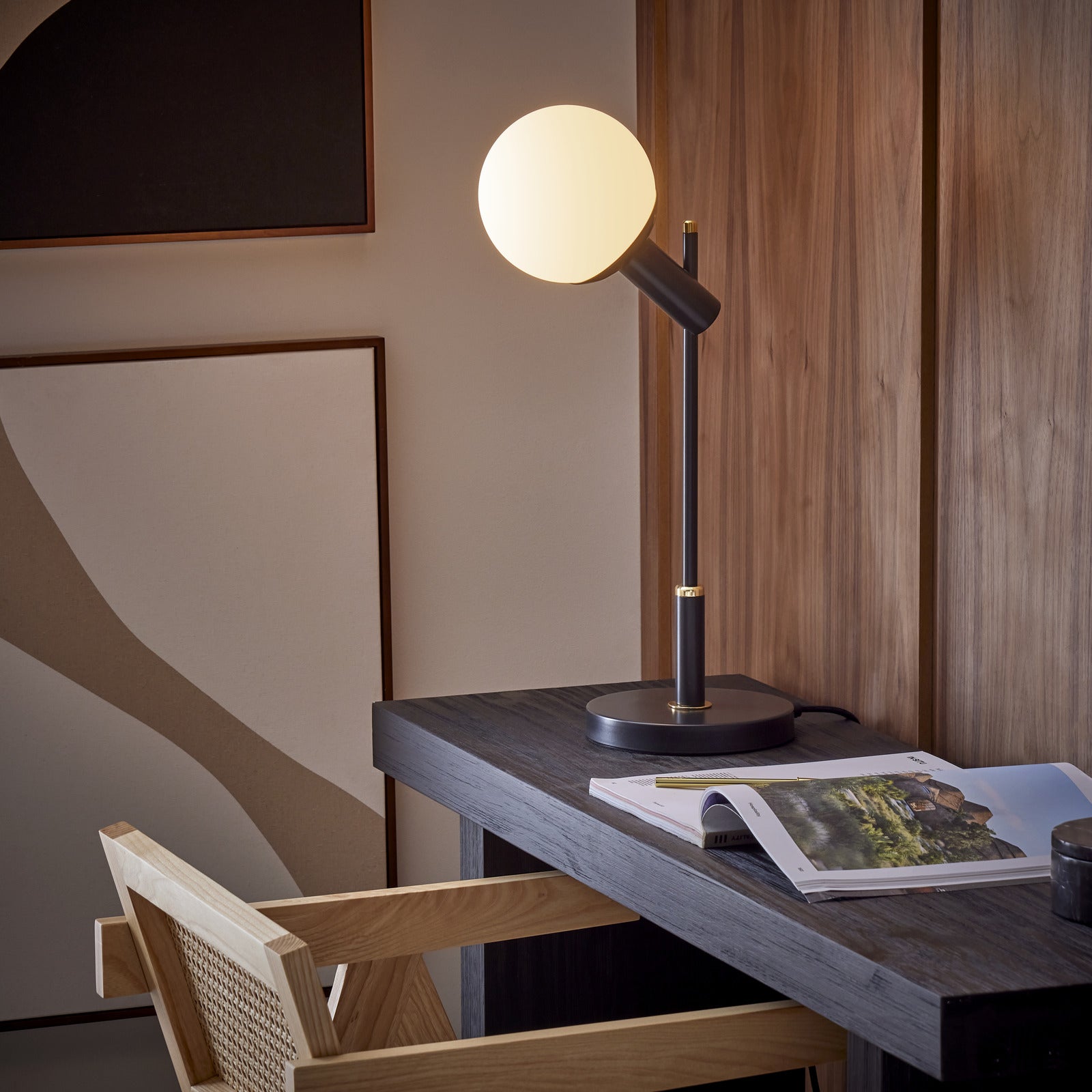 Northern light fashion desk lamp