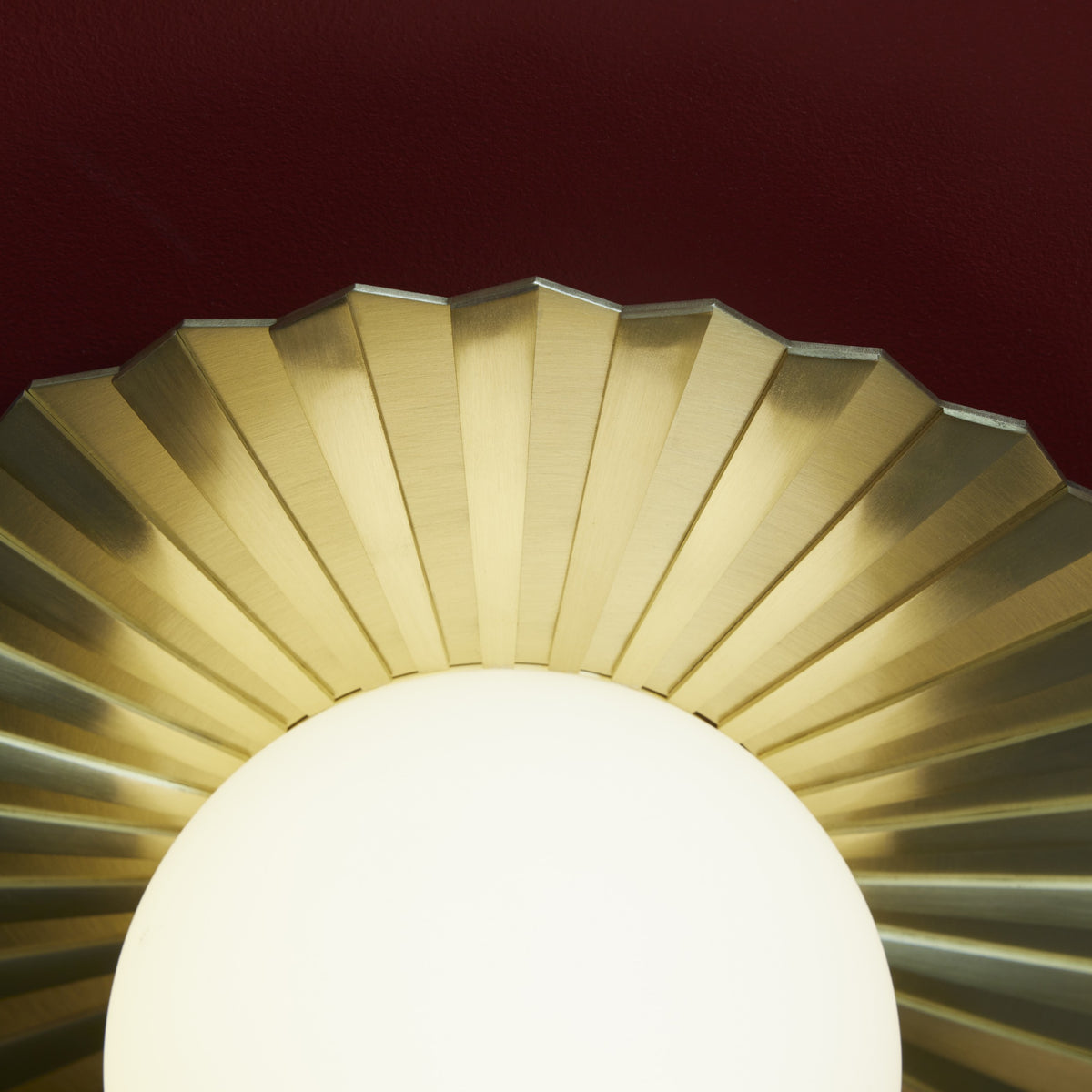 Vistal Opal Flush Ceiling Light Medium