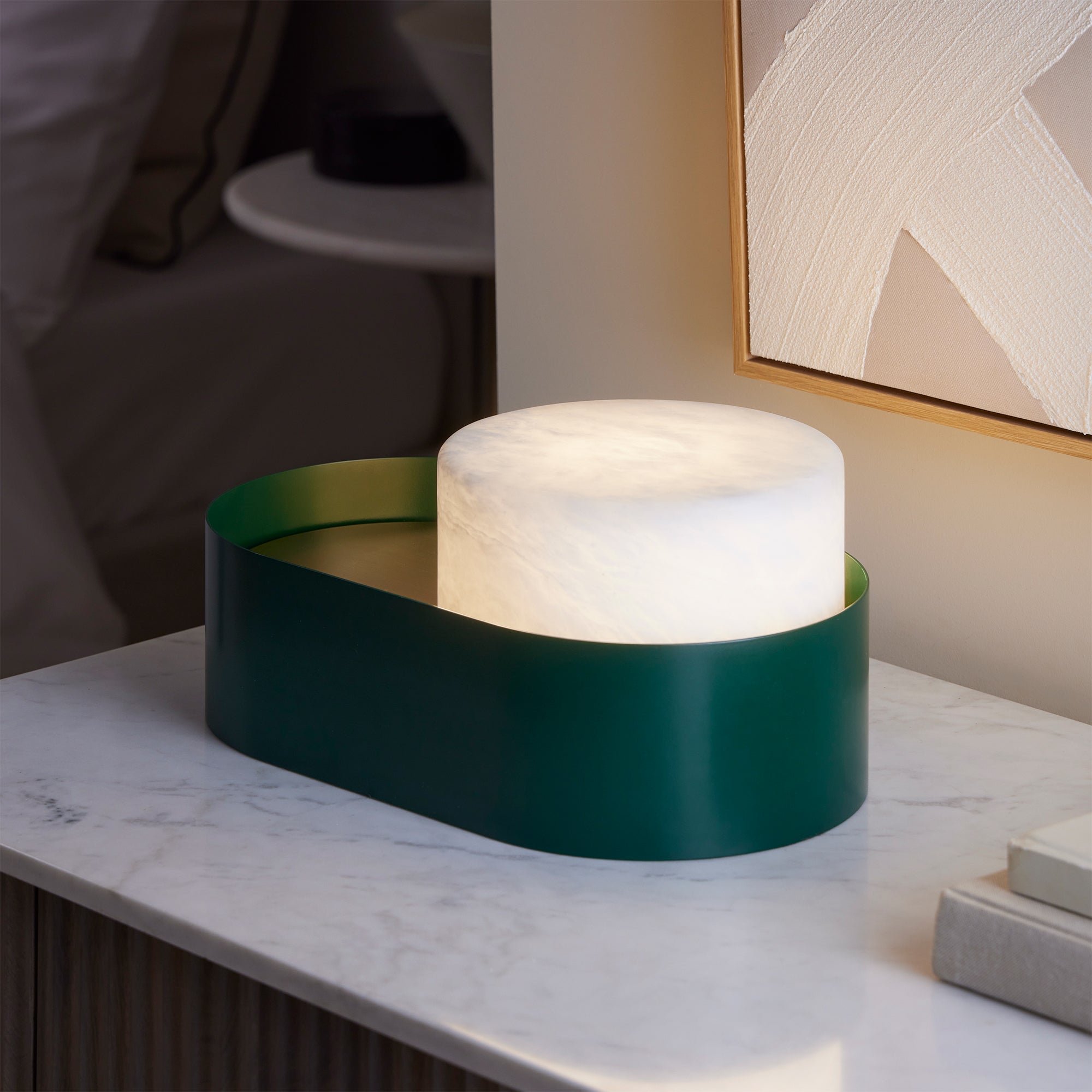 Windermere Alabaster Table Lamp