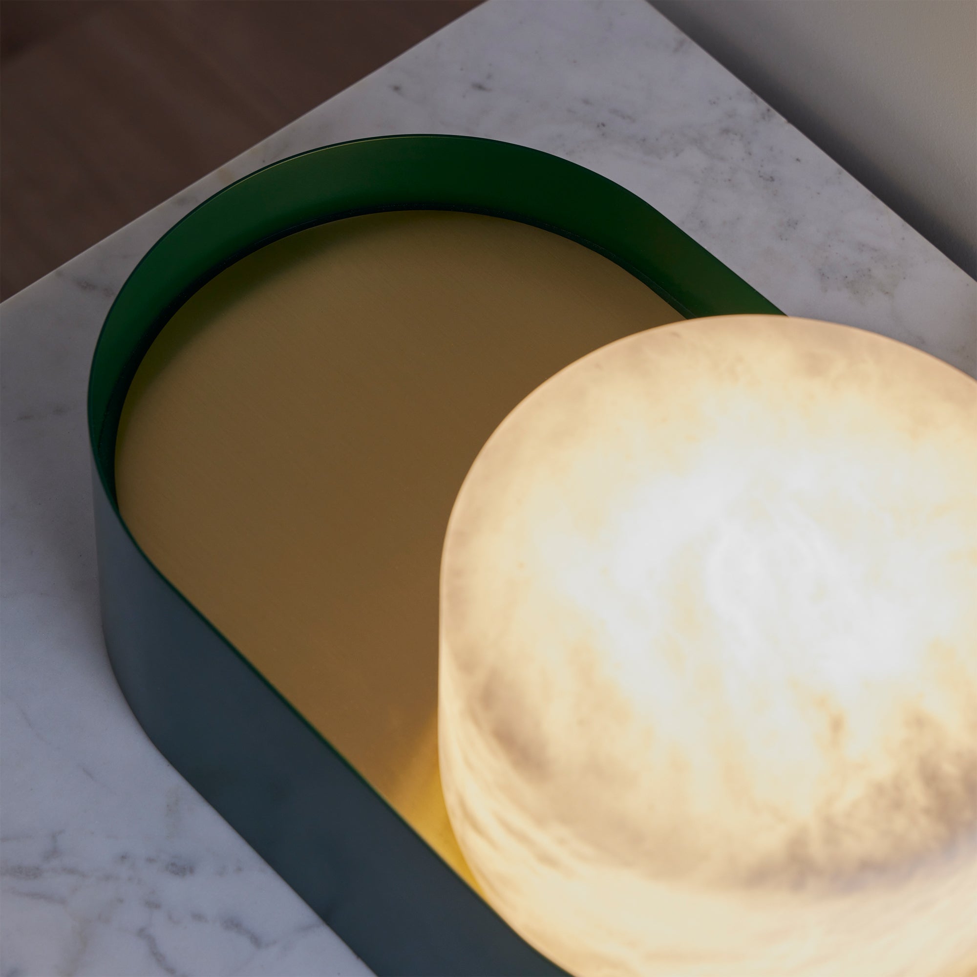 Windermere Alabaster Table Lamp