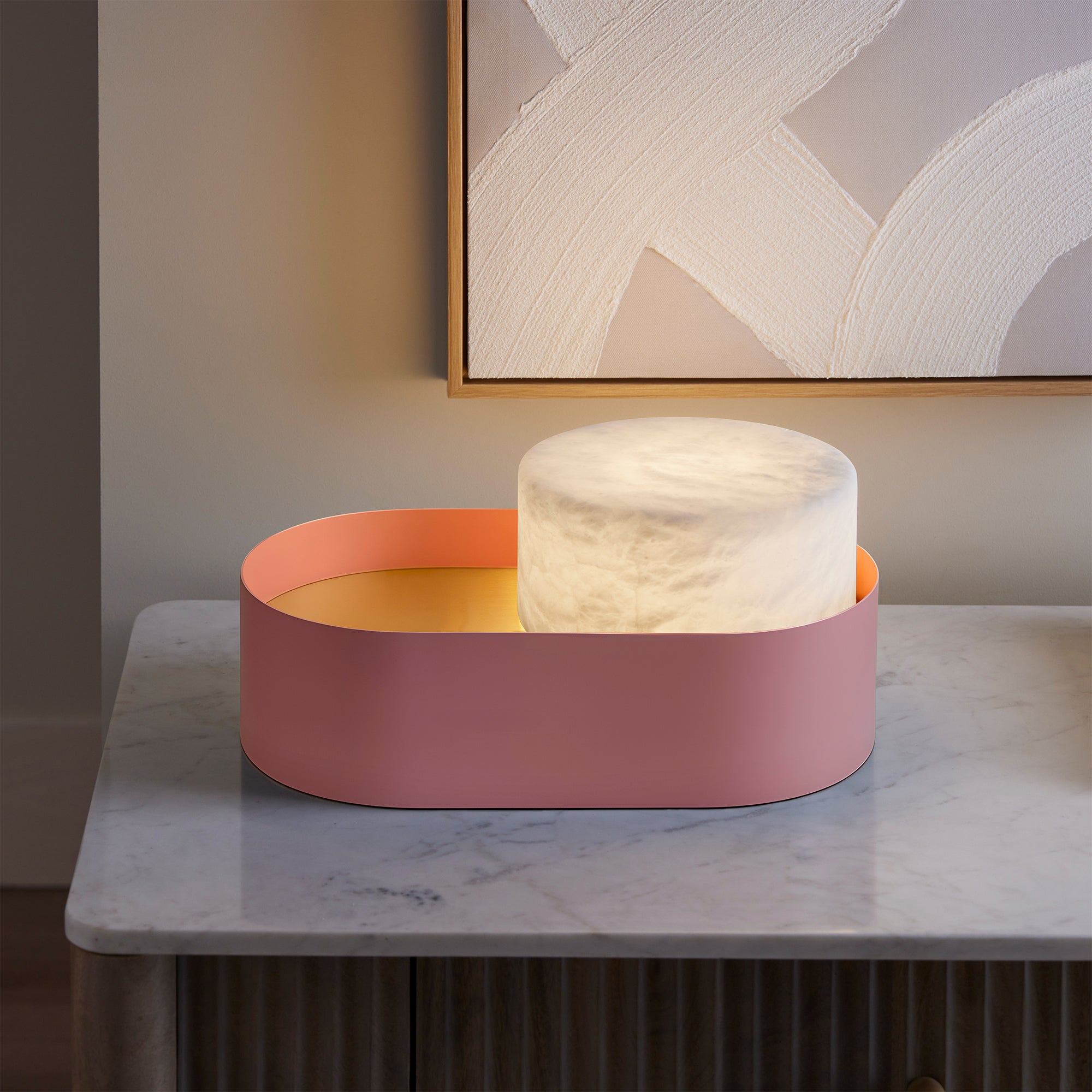 Windermere Alabaster Table Lamp