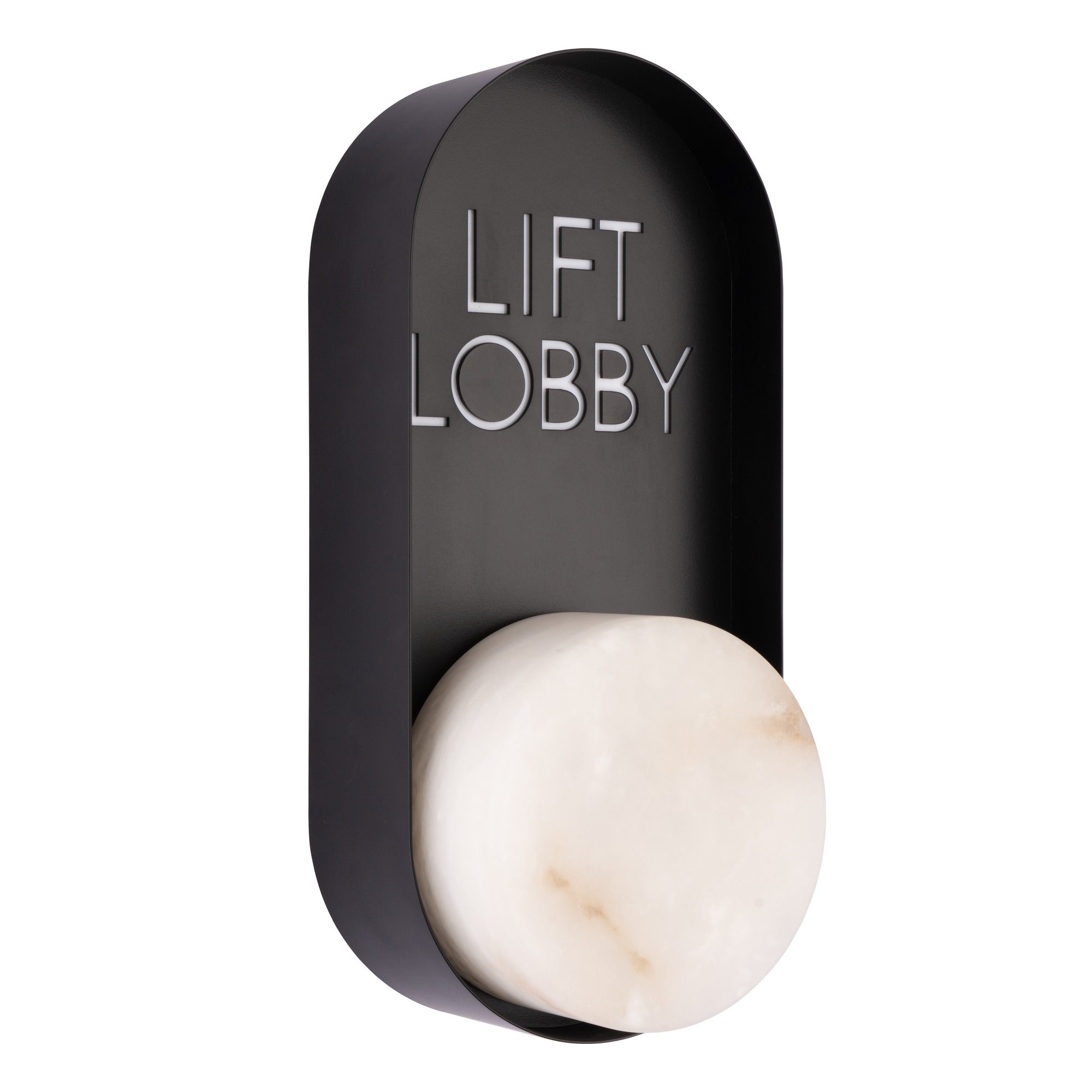 Windermere Alabaster Wall Light Signage