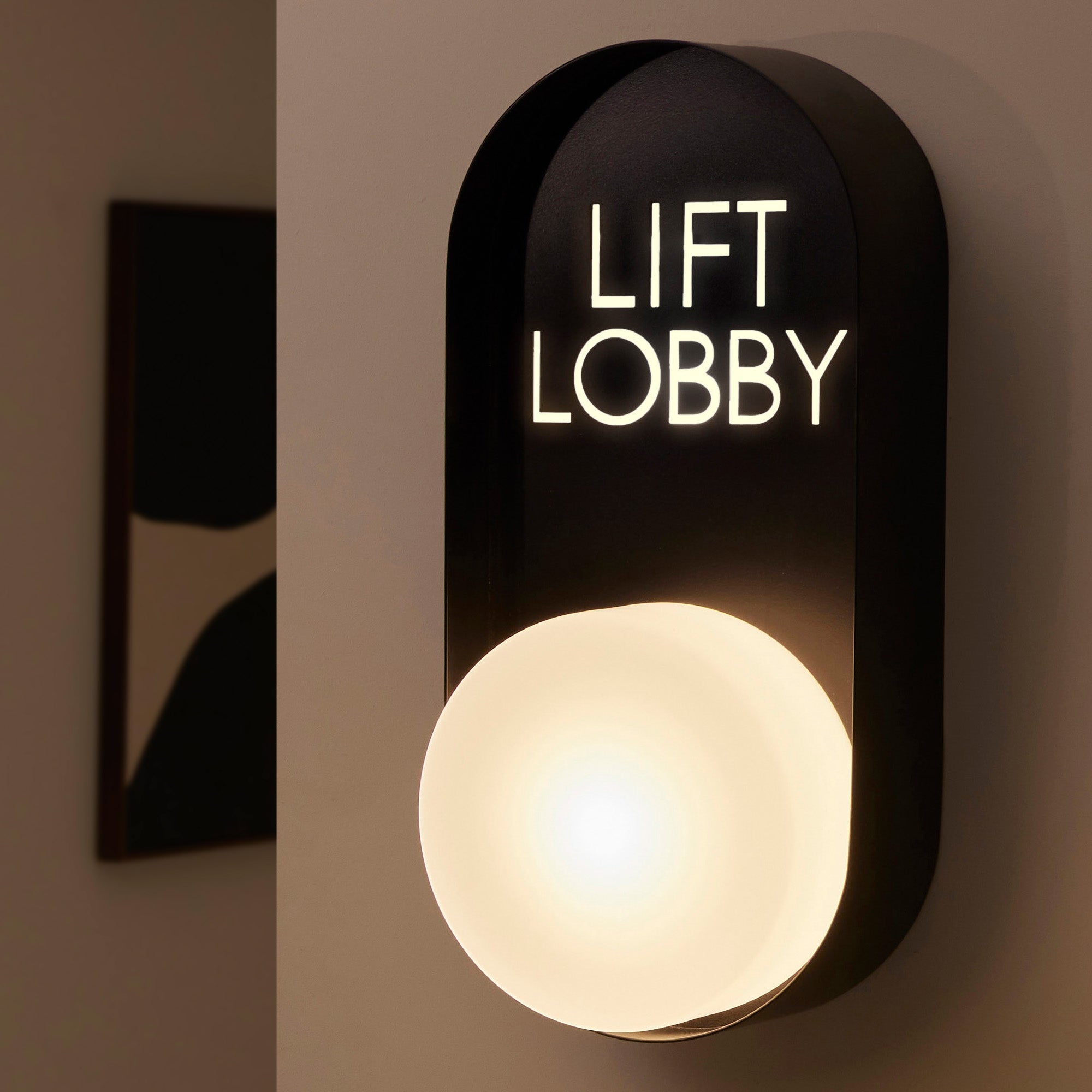 Windermere Opal Wall Light Signage